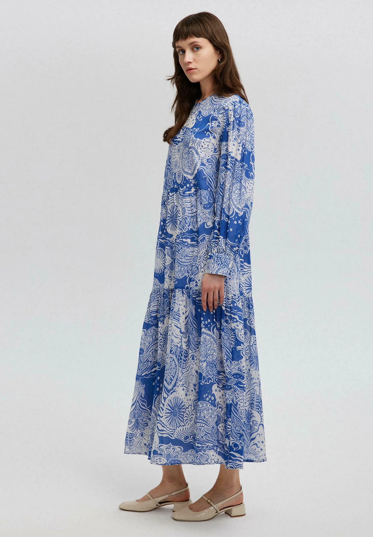 PATTERNED - Vestito lungo