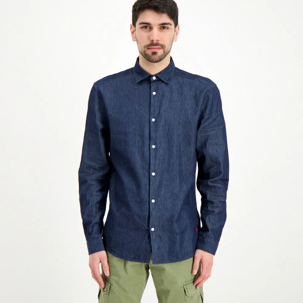 PEUTEREY CAMICIA CHAMBRAY VINTEX