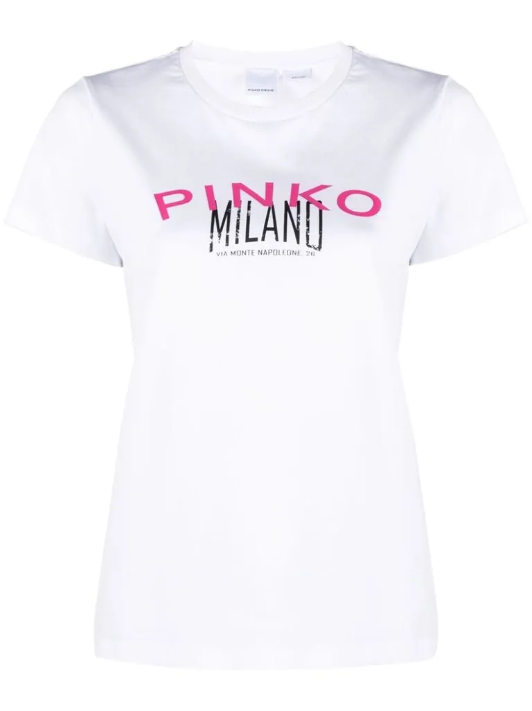pinko T-shirt con logo