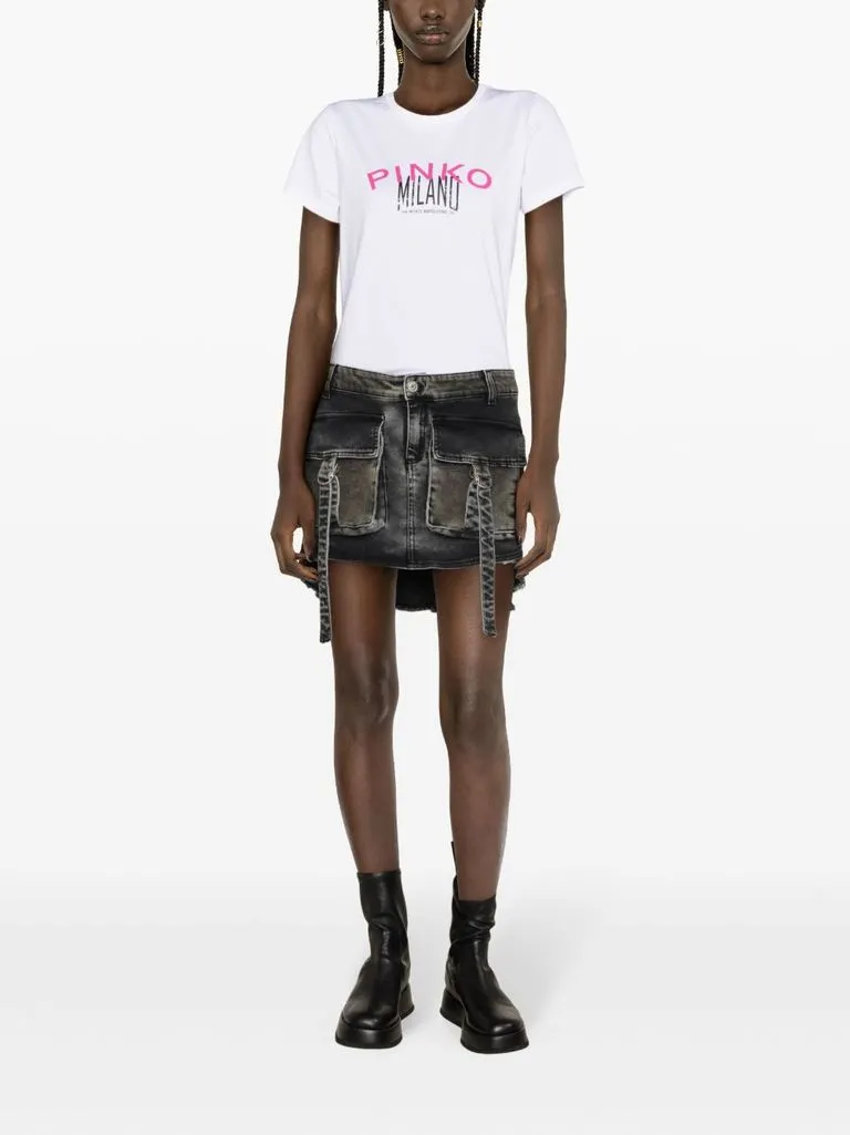 pinko T-shirt con logo