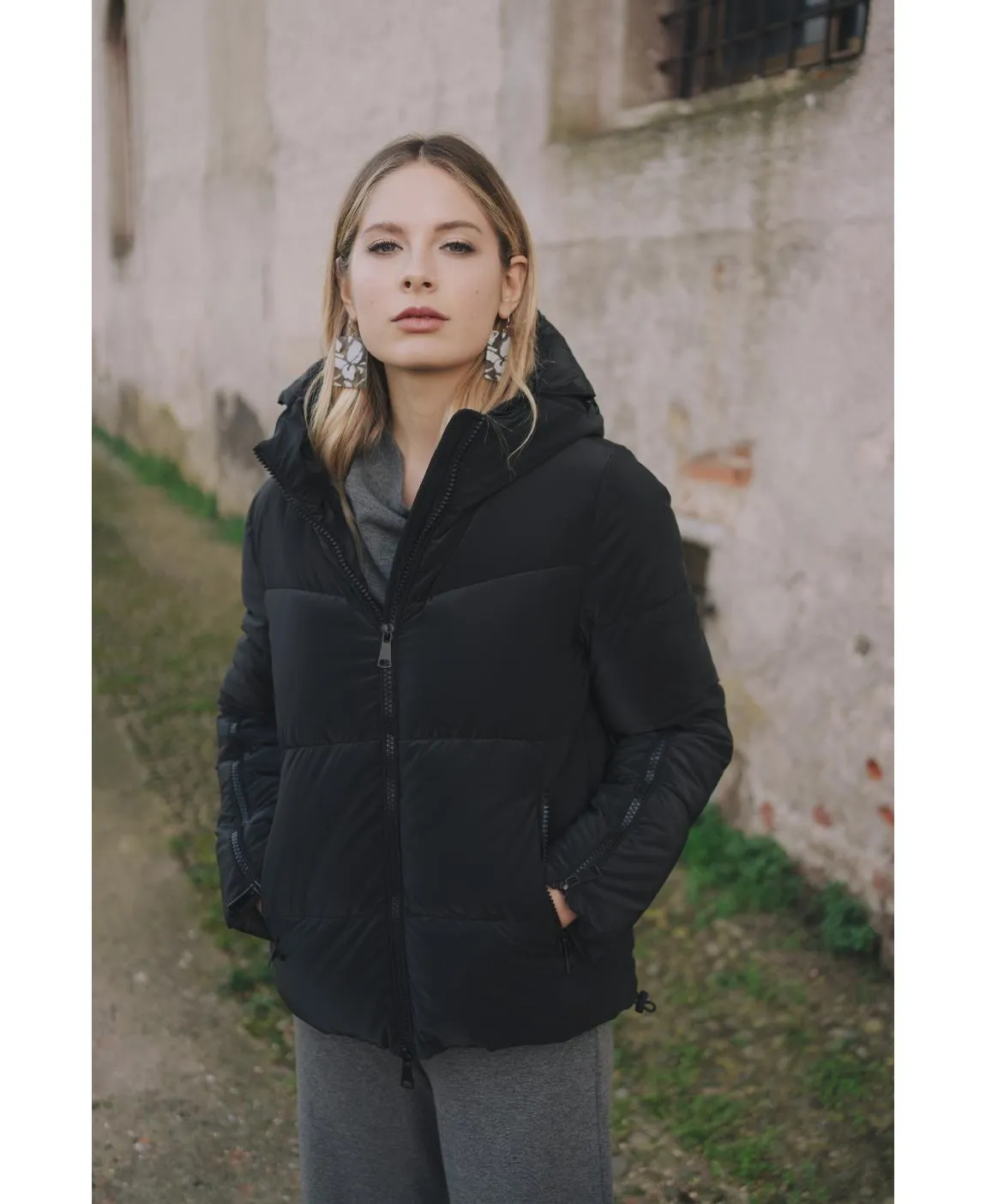 PIUMINO NADINE NERO