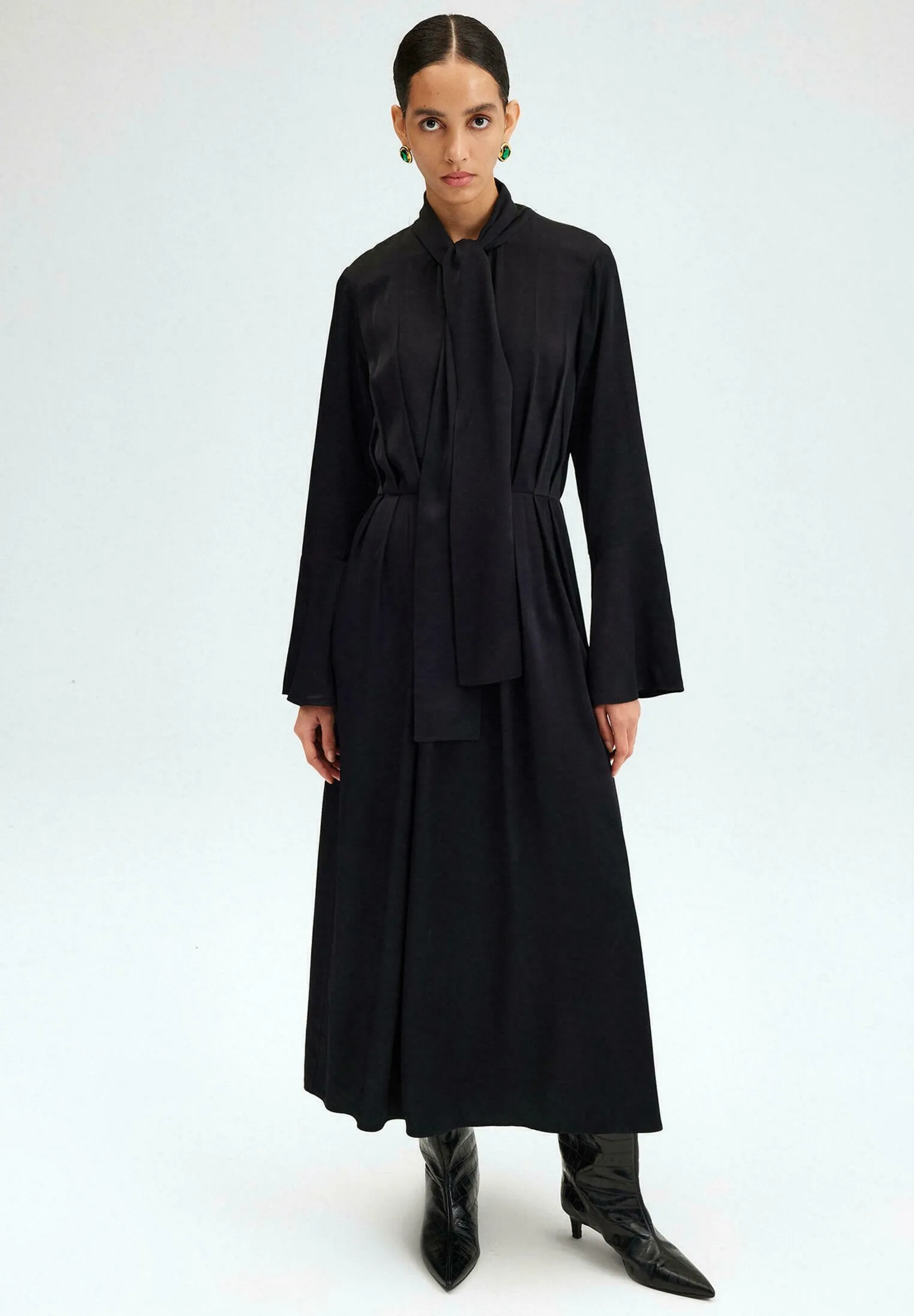 PLEATED - Vestito lungo