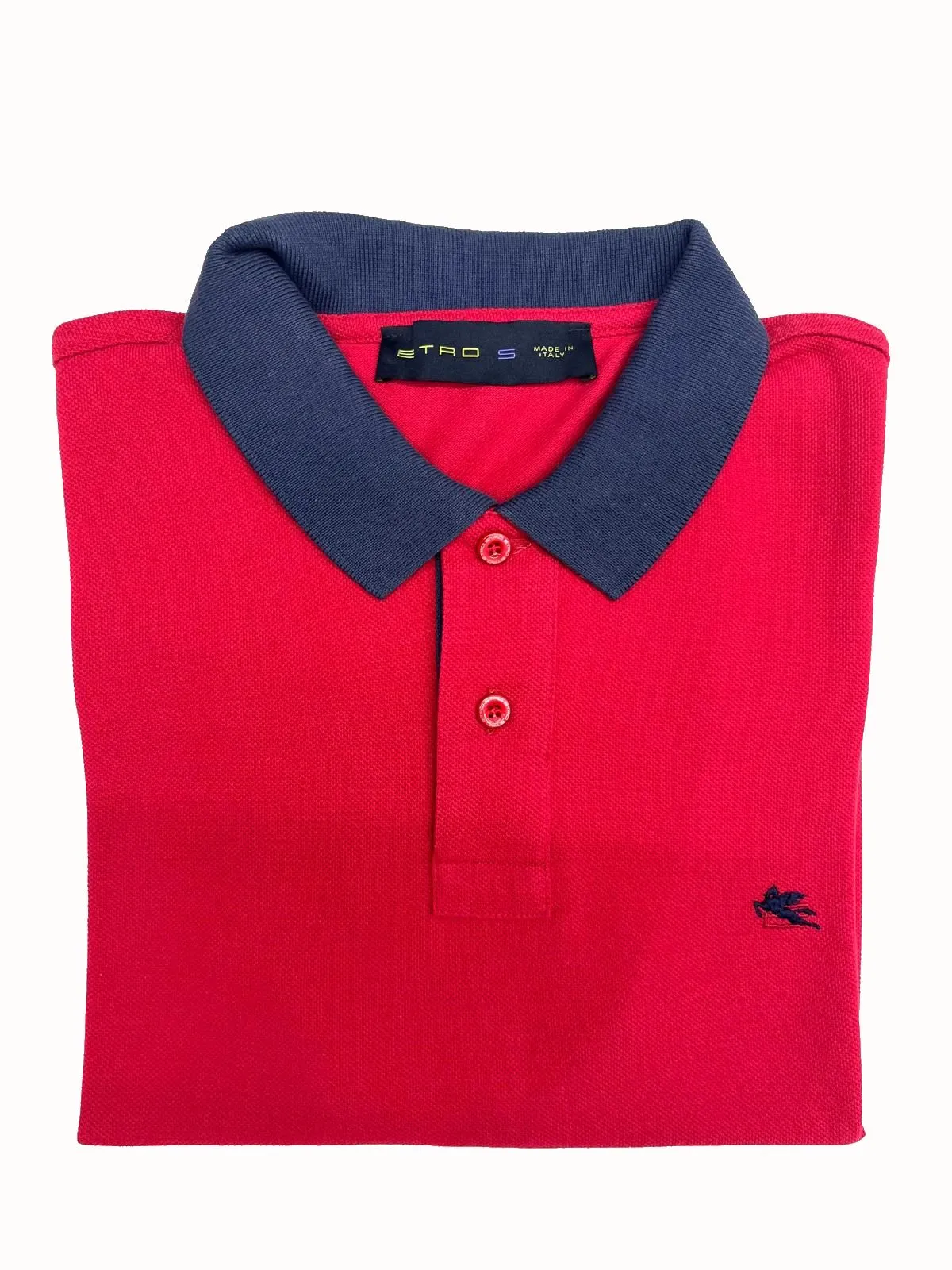 POLO ROSSA IN COTONE