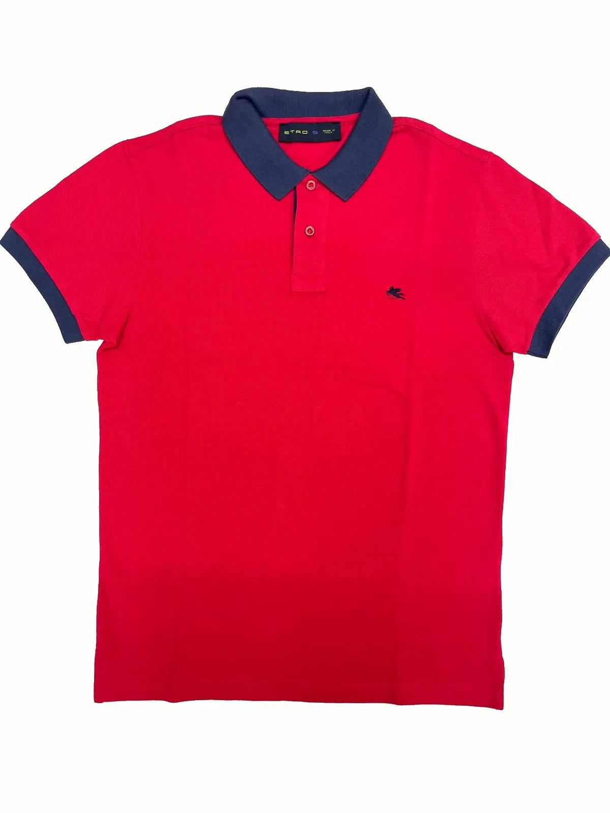 POLO ROSSA IN COTONE