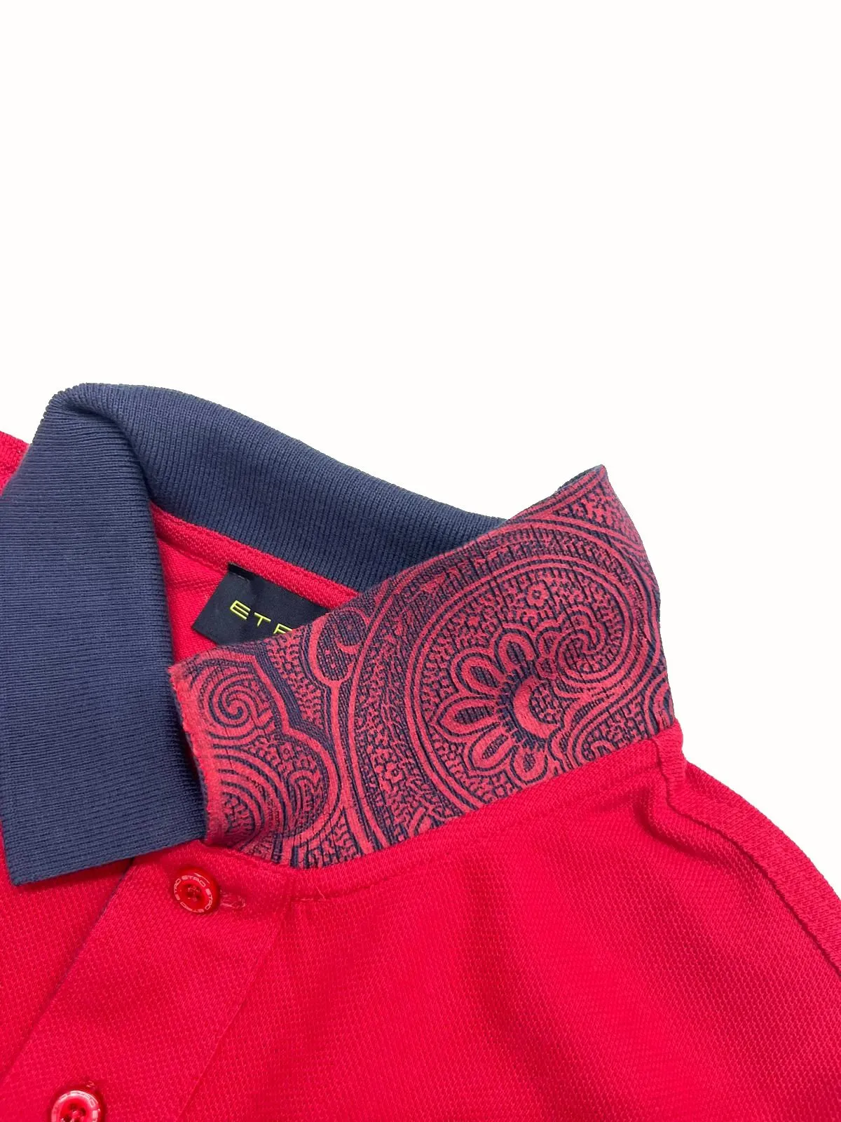 POLO ROSSA IN COTONE