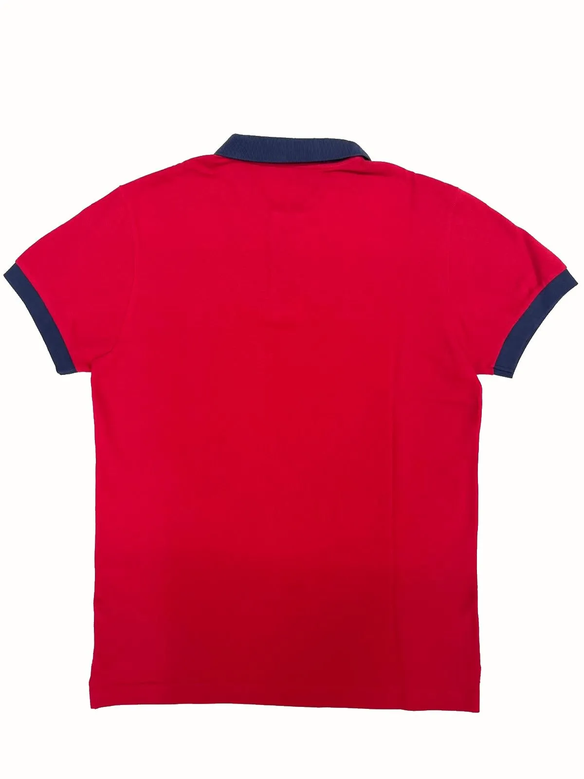 POLO ROSSA IN COTONE