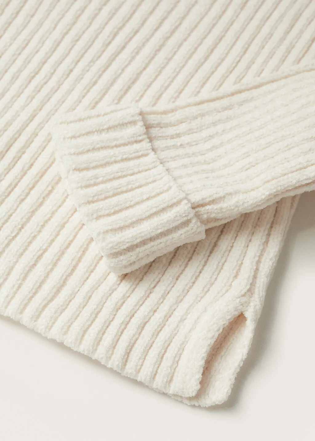 Pullover maglia ciniglia