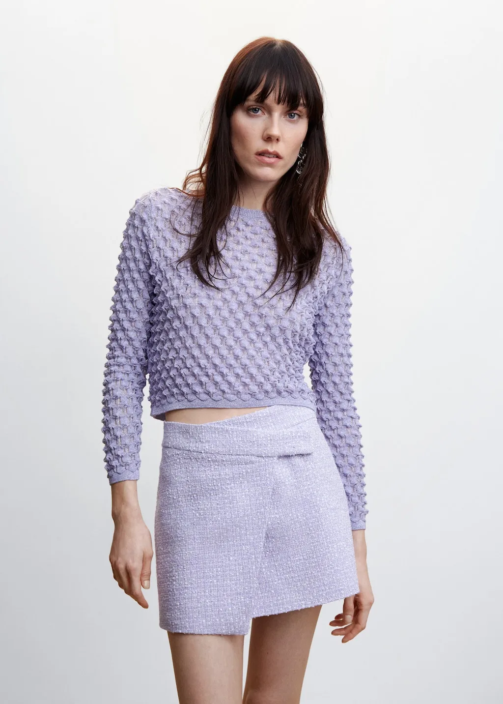 Pullover maglia crop