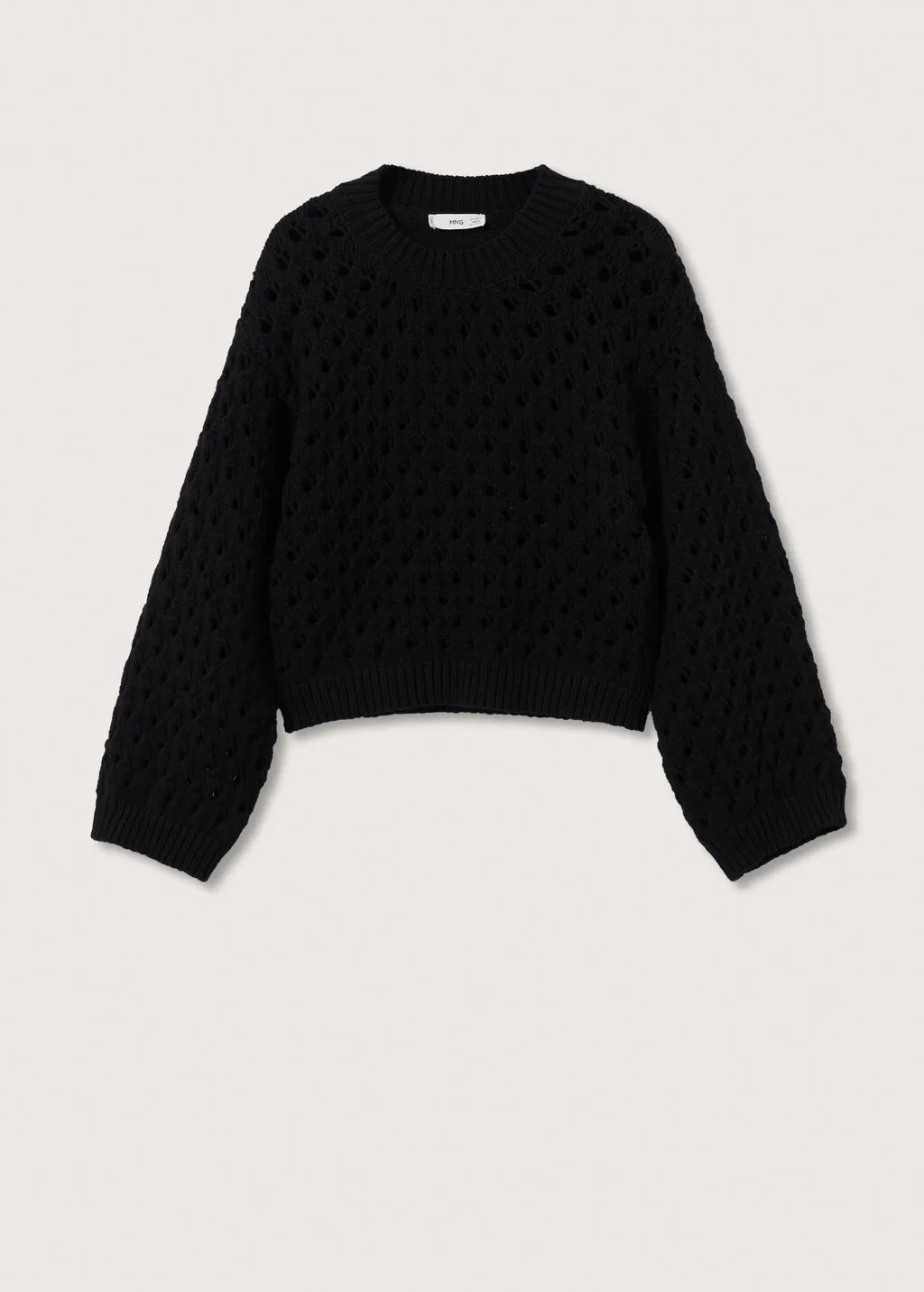Pullover maglia traforata