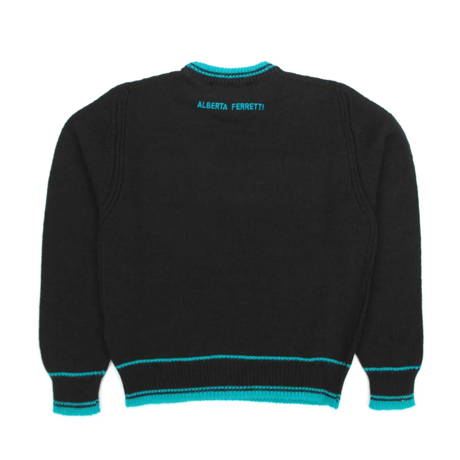 Pullover Nero Bambina Teen