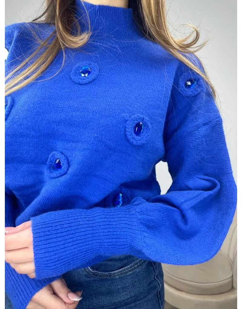 PULLOVER SOPHI BLU