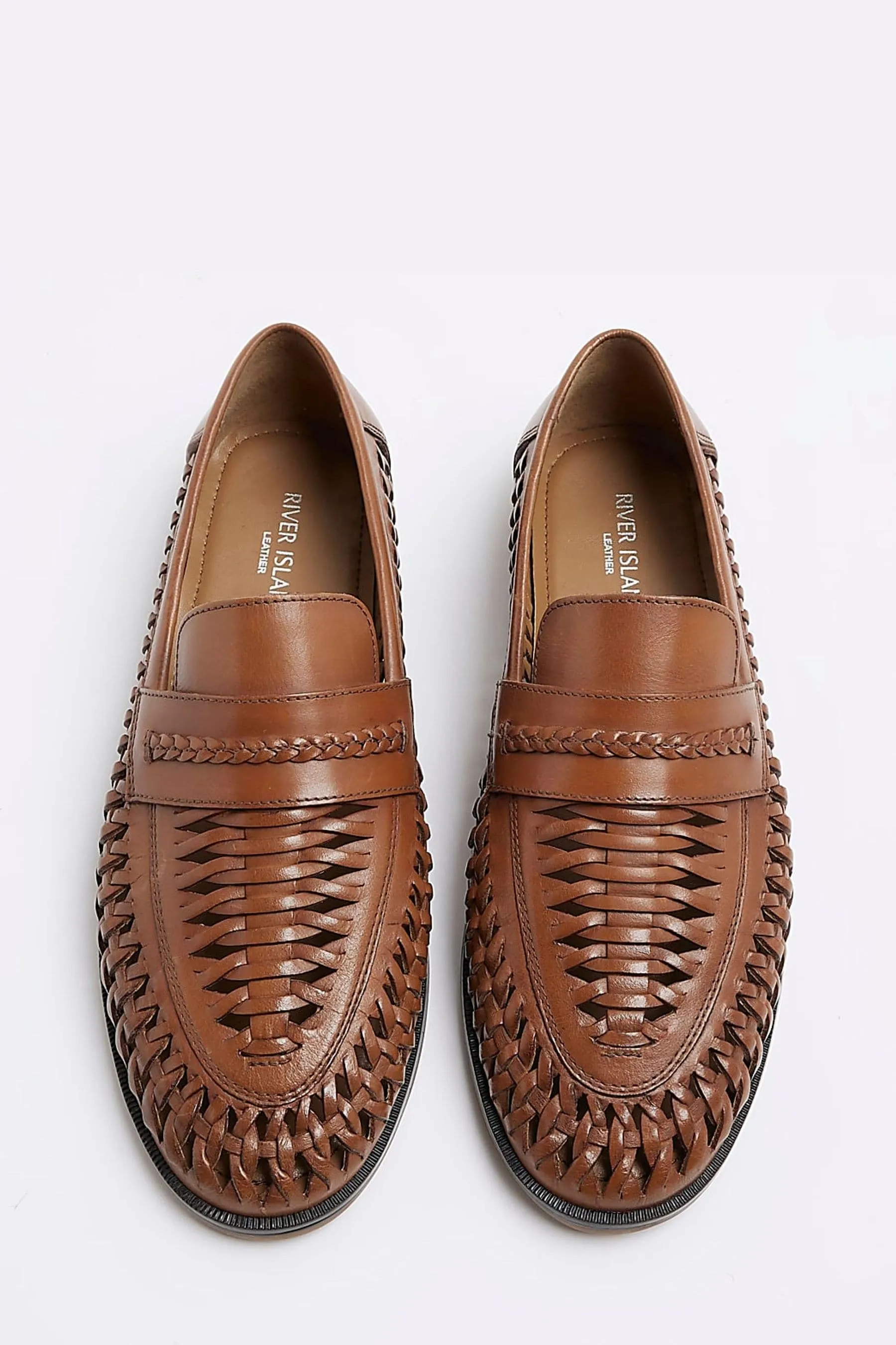 River Island - Mocassini intessuti