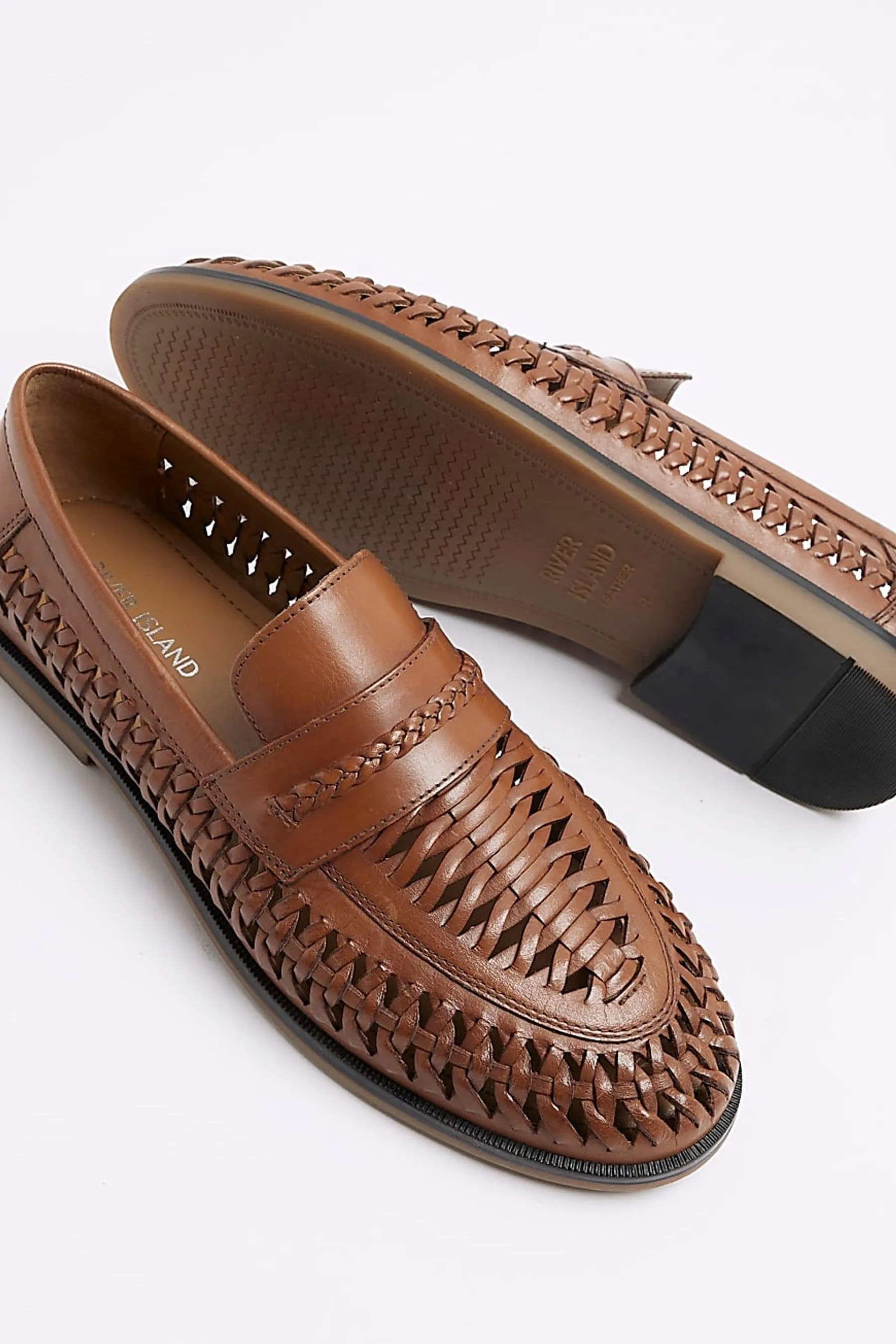 River Island - Mocassini intessuti