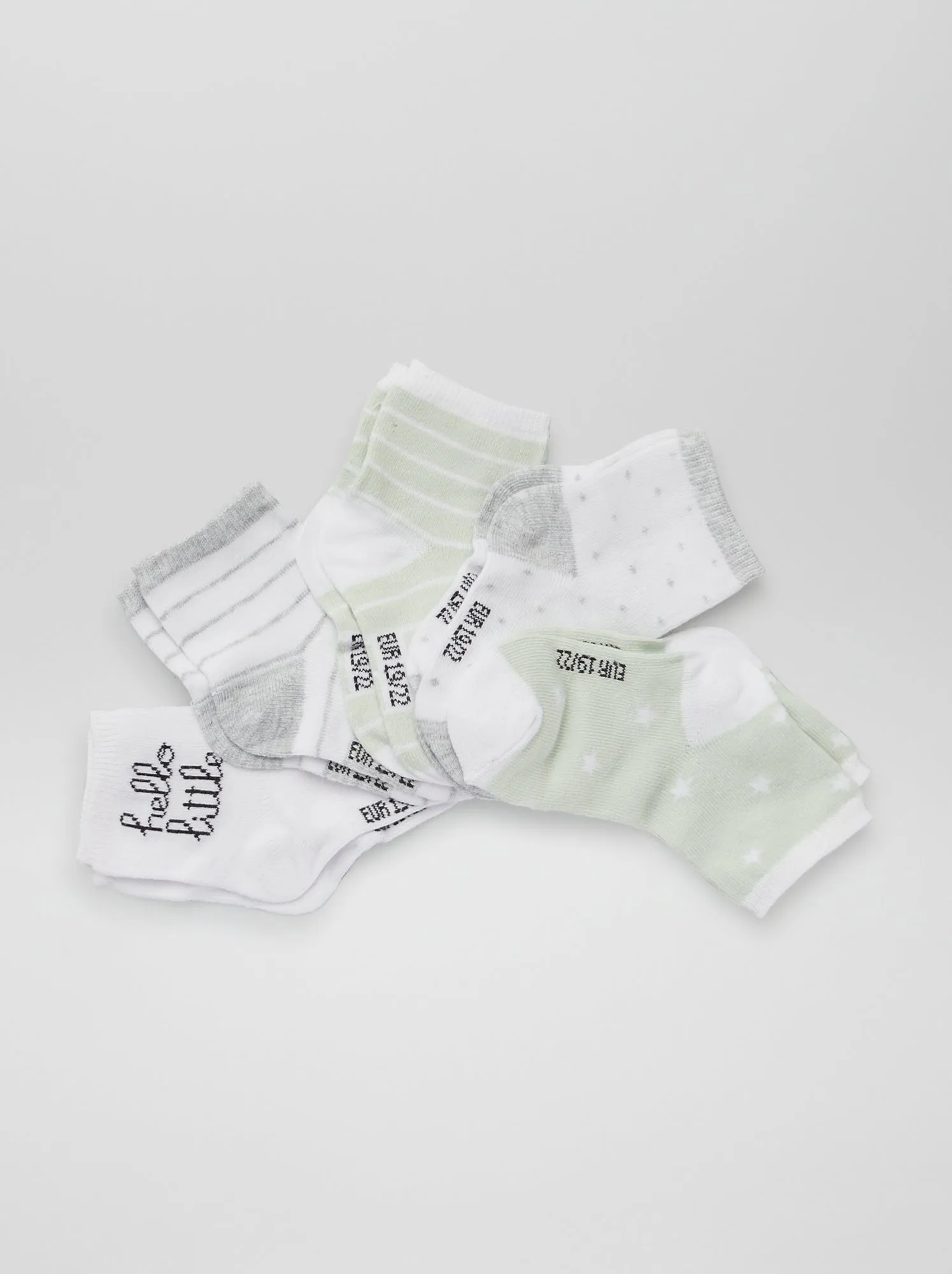 Set di 5 calzini - BIANCO