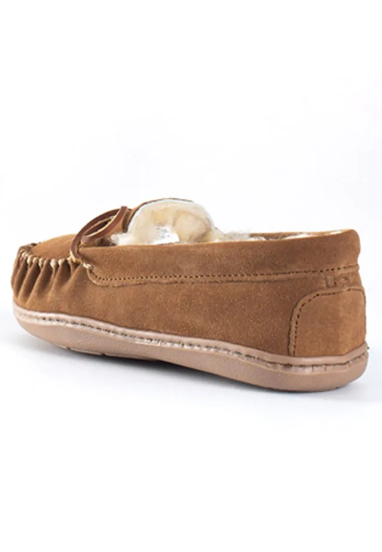 SHEEPSKIN HARDSOLE  MOC - Mocassini