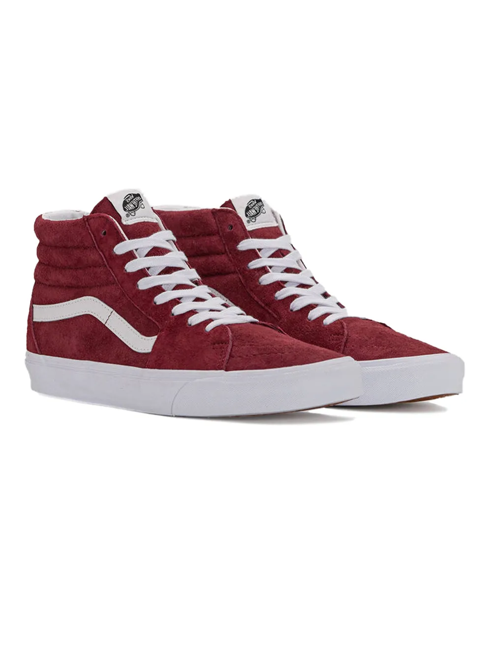 Sneakers Alte VANS Donna UA SK8-HI PIG SUEDE Rosso