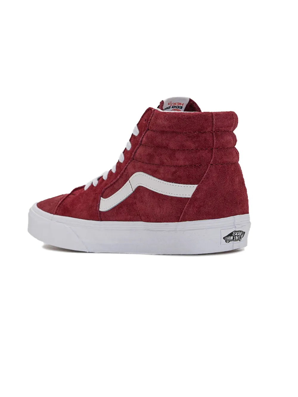 Sneakers Alte VANS Donna UA SK8-HI PIG SUEDE Rosso