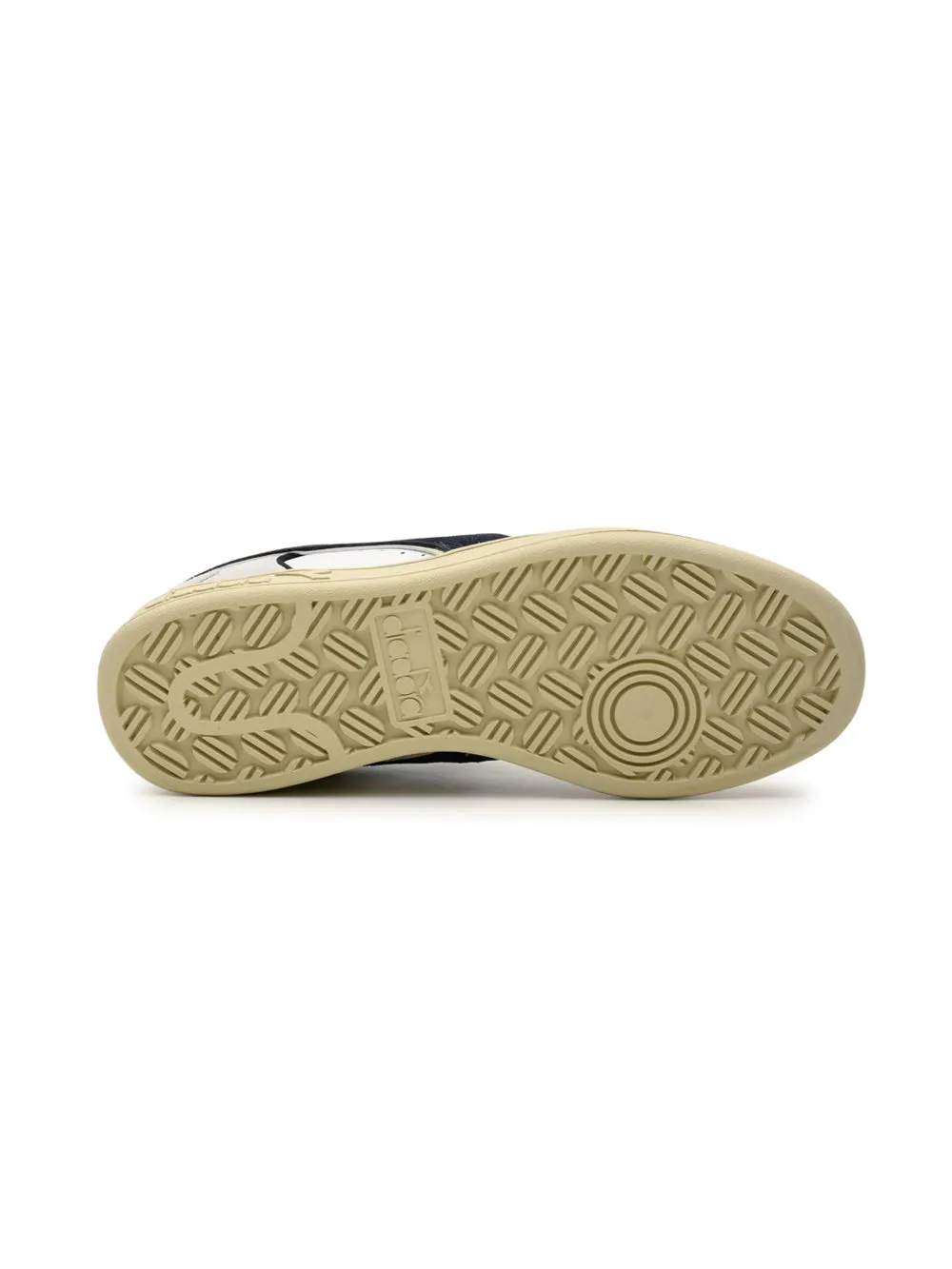 Sneakers Basse DIADORA Uomo MAGIC BASKET LOW SUEDE LEATHER Bianco