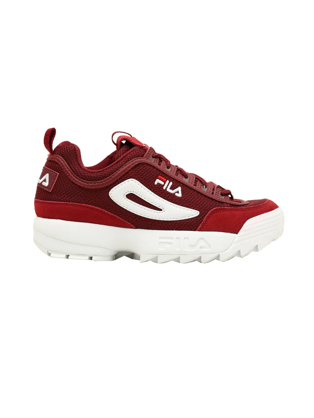 Sneakers Basse Donna Disruptor rosso