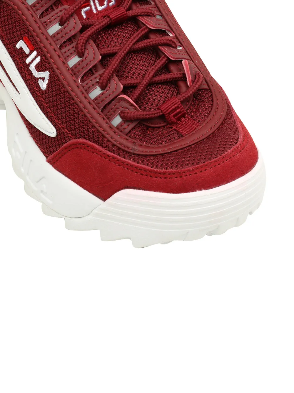 Sneakers Basse Donna Disruptor rosso
