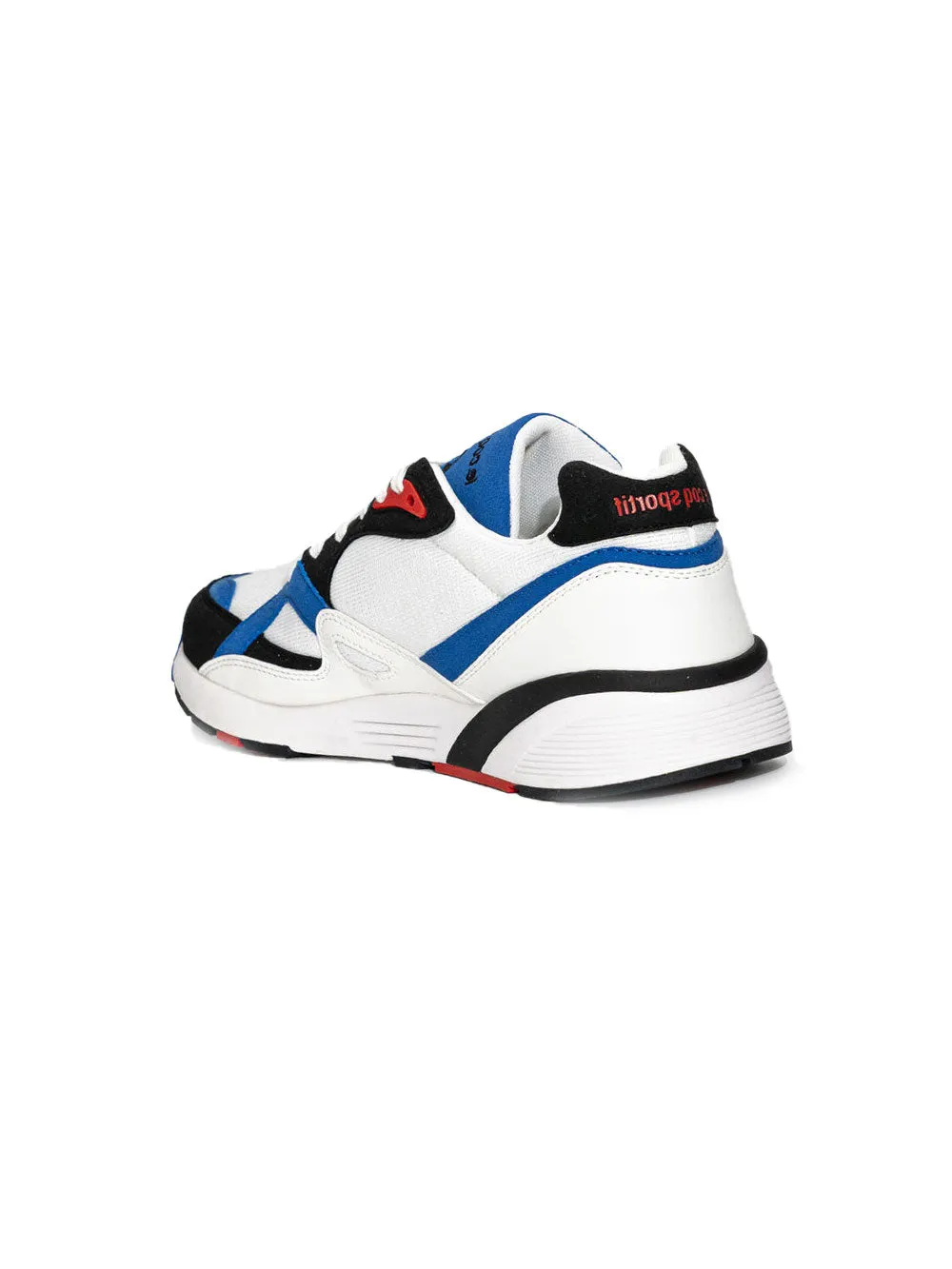 Sneakers Basse LE COQ SPORTIF Uomo LCS R850 TRICOLORE Bianco