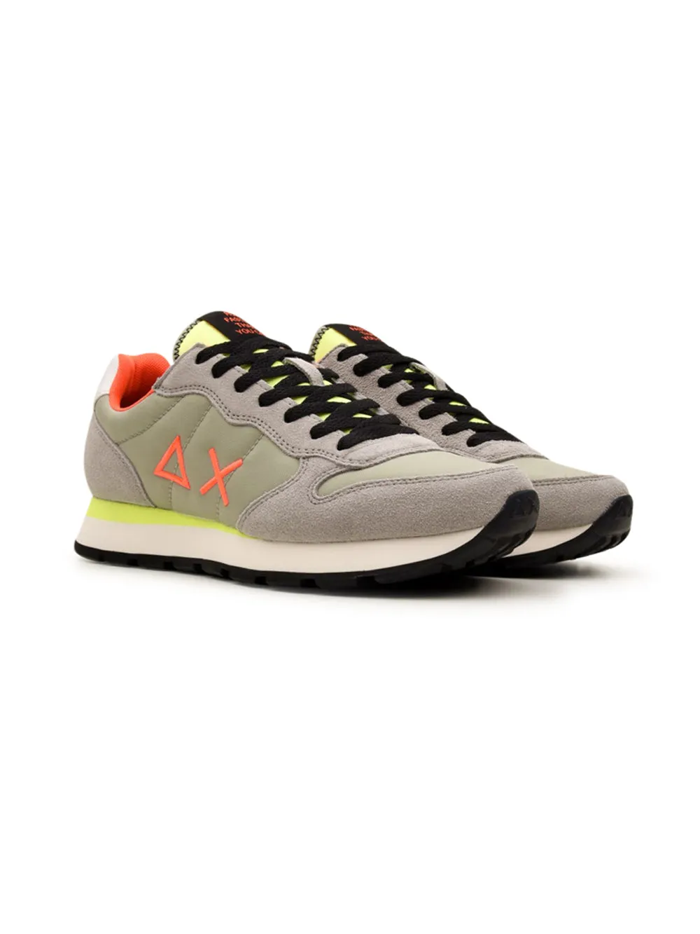 Sneakers Basse SUN68 Uomo BZ34102 TOM FLUO Grigio