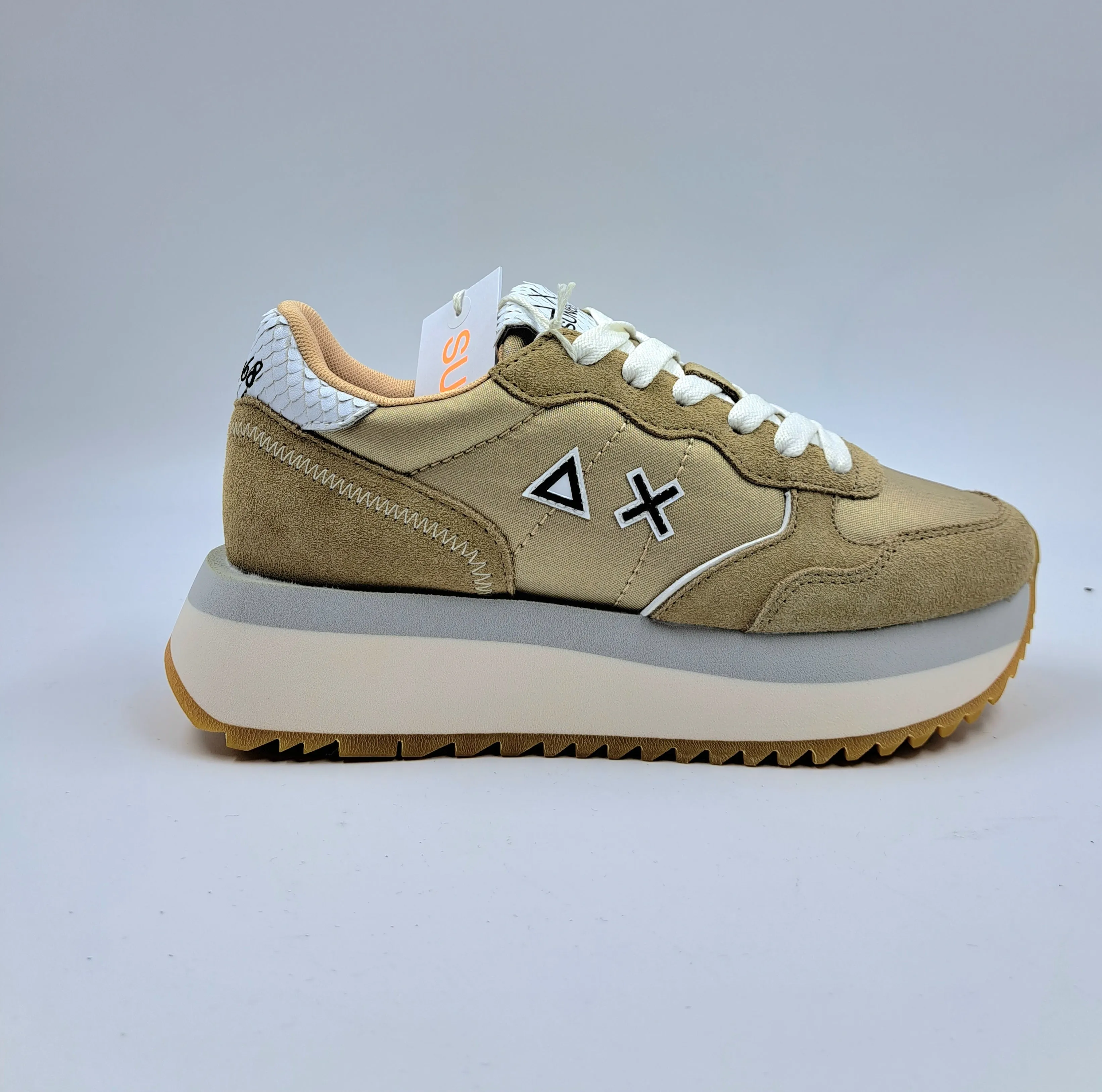 SNEAKERS BIG BRIGHT NYLON ORO