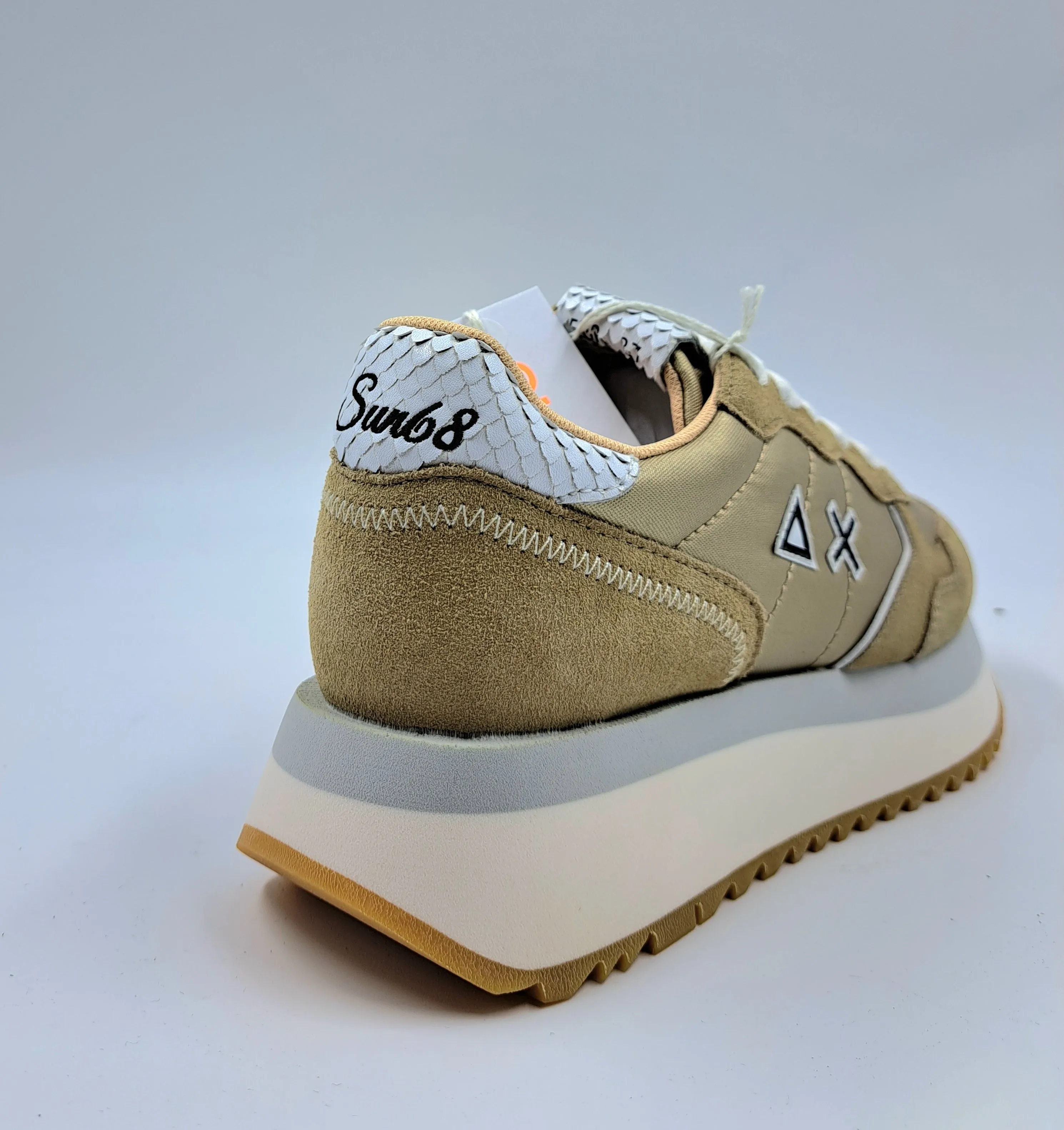 SNEAKERS BIG BRIGHT NYLON ORO