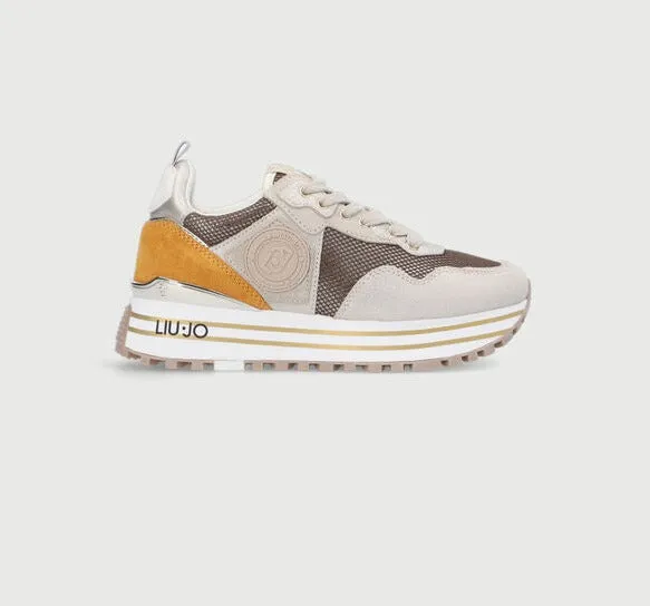 SNEAKERS MESH METALLIZZATO