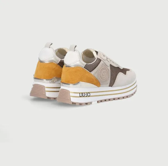SNEAKERS MESH METALLIZZATO