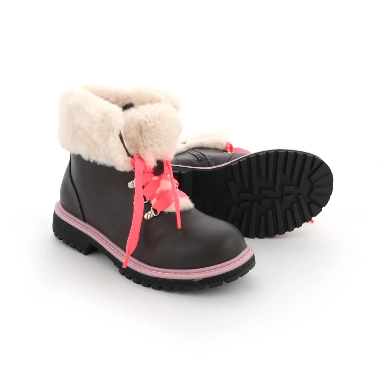 Stivaletti Eco-Pelliccia Girl