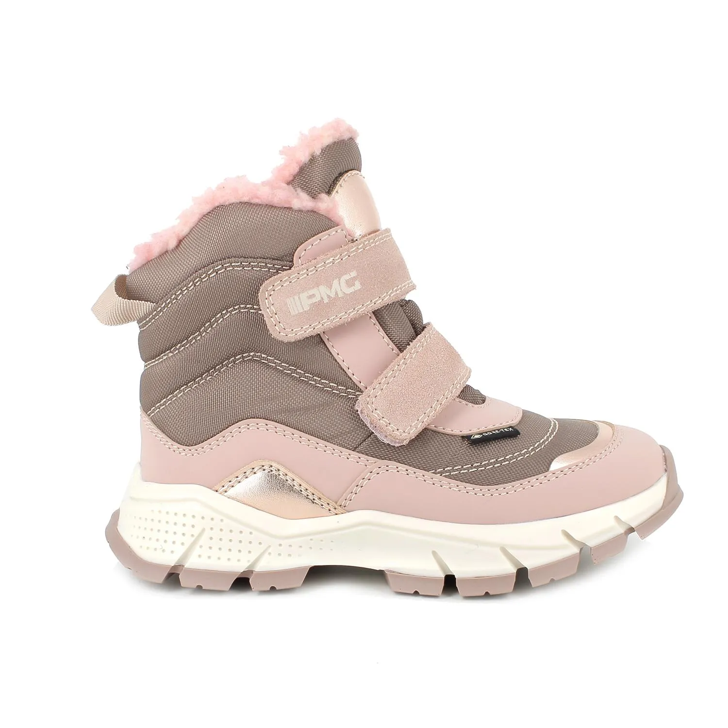 Stivaletti gore-tex da bambina skin-beige scuro            