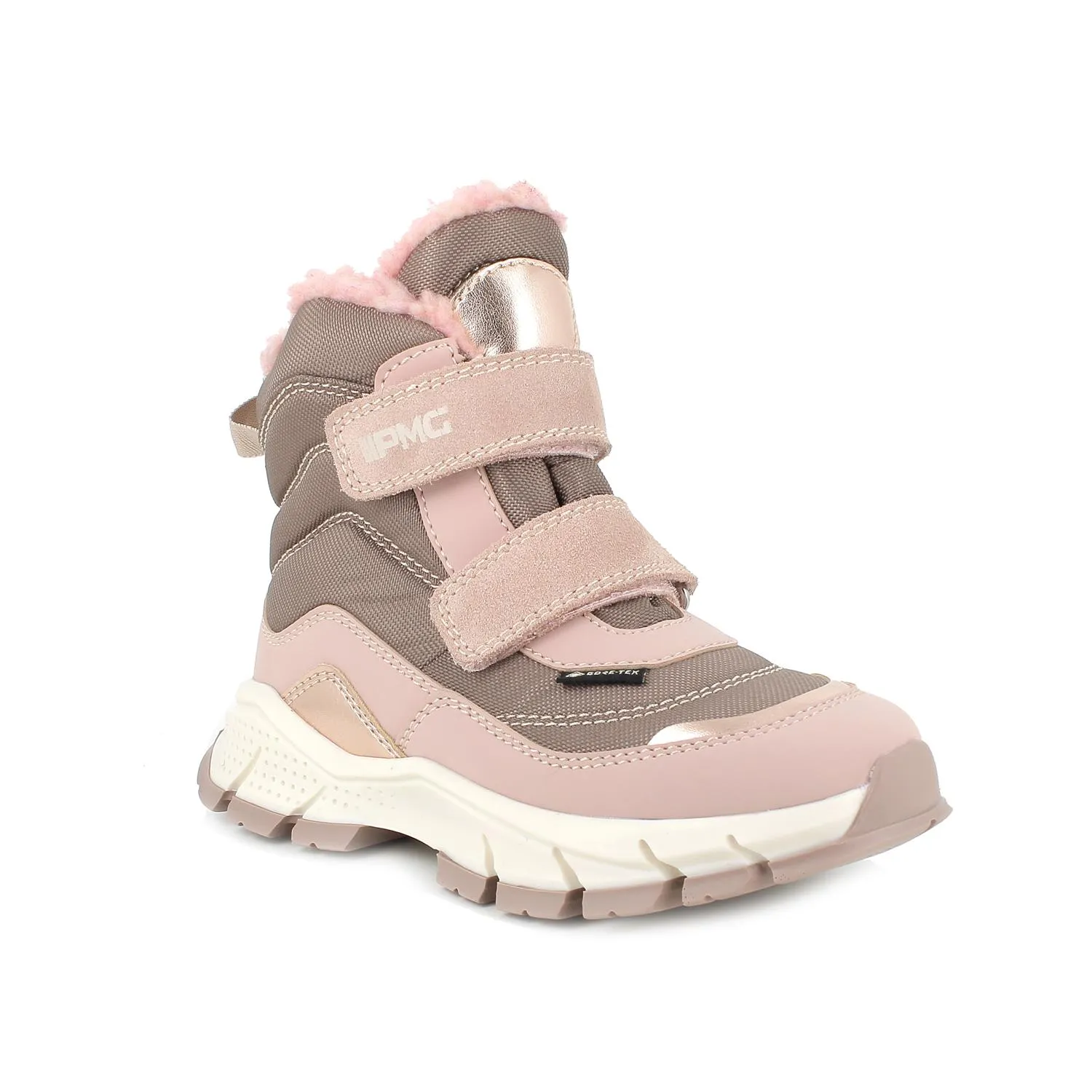 Stivaletti gore-tex da bambina skin-beige scuro            