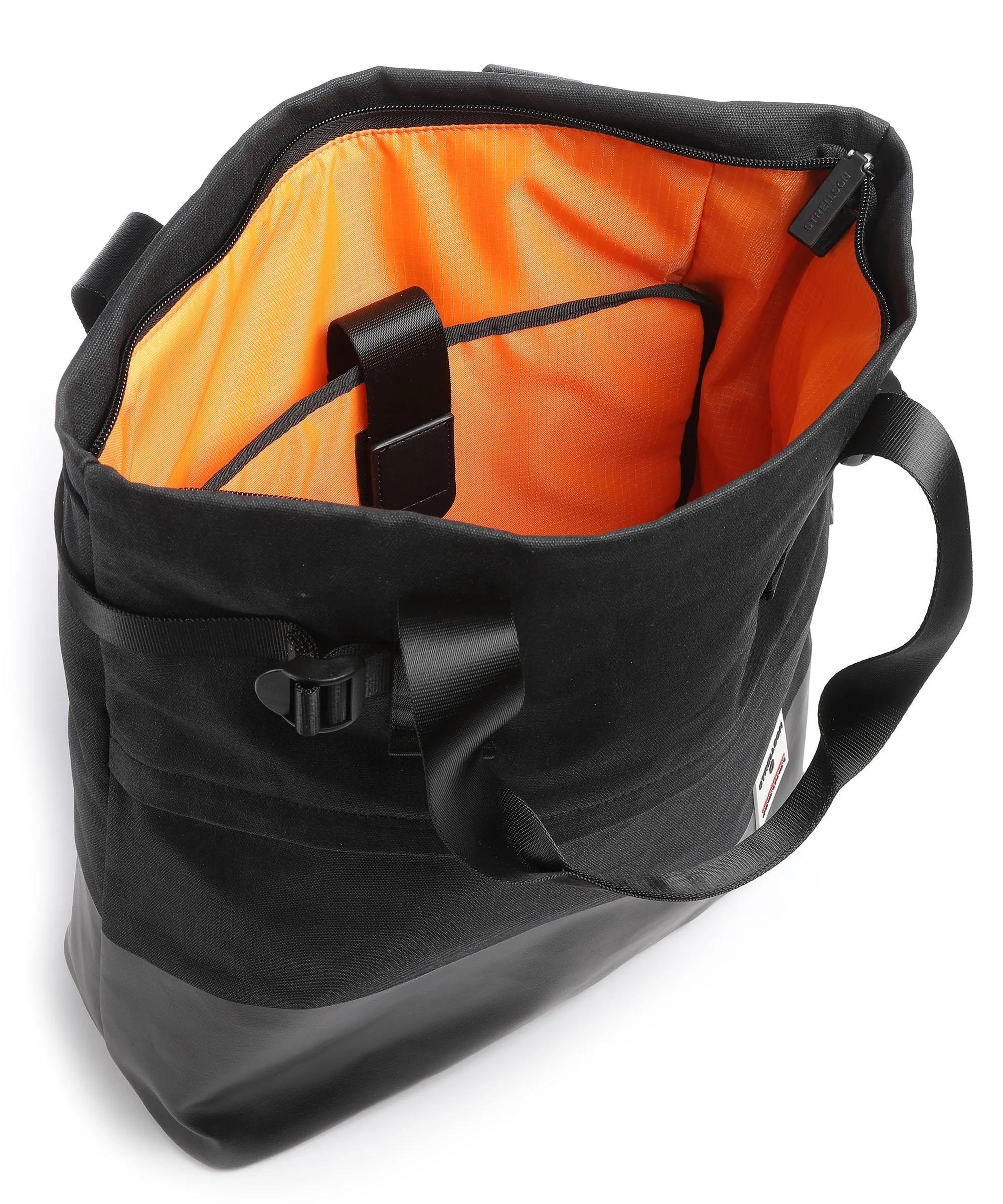  Strellson Tottenham 2.0 jake Borsa a zainetto 14″ cotone nero  