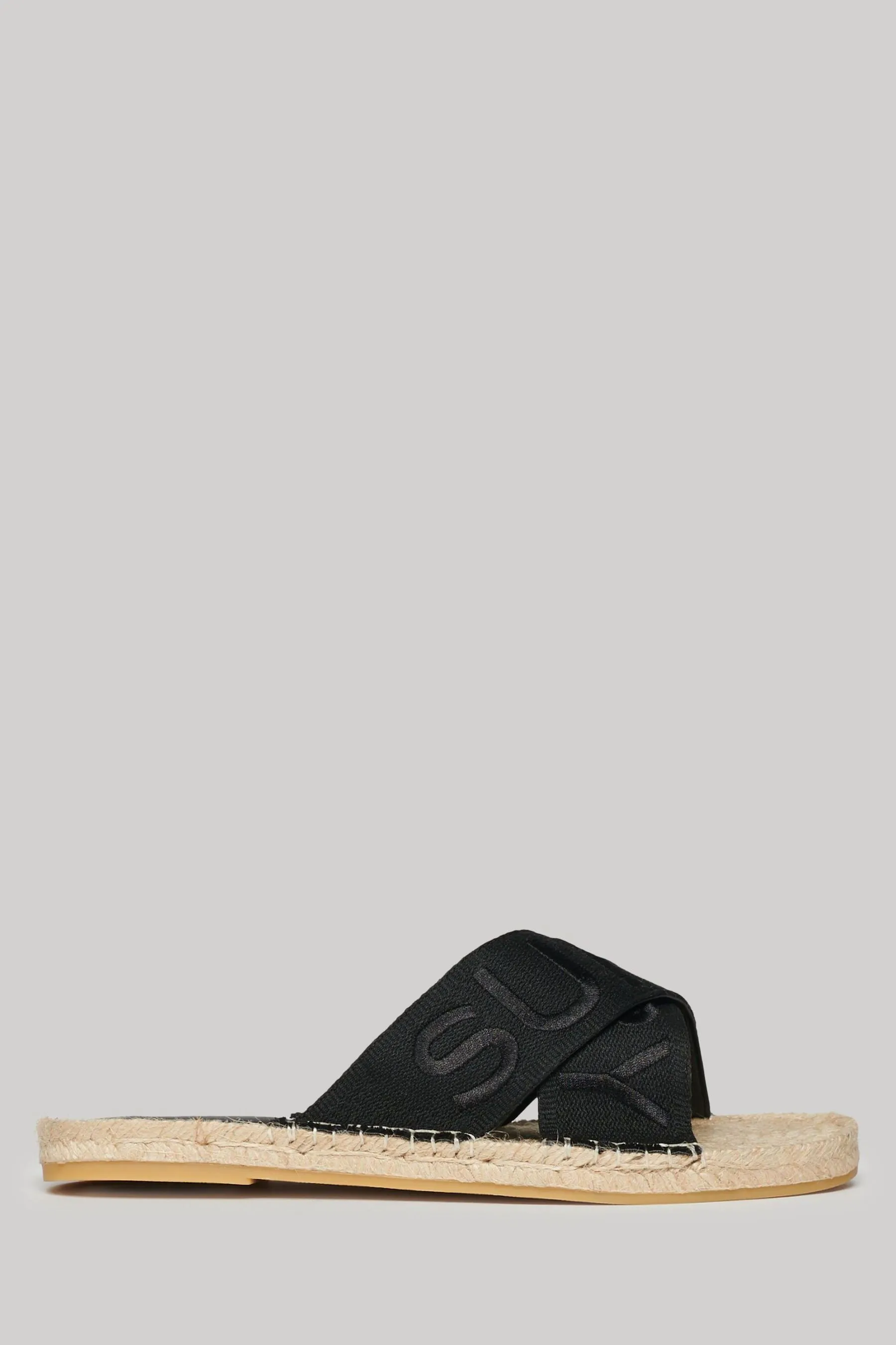 Superdry - Ciabatte stile espadrillas con cinturini incrociati