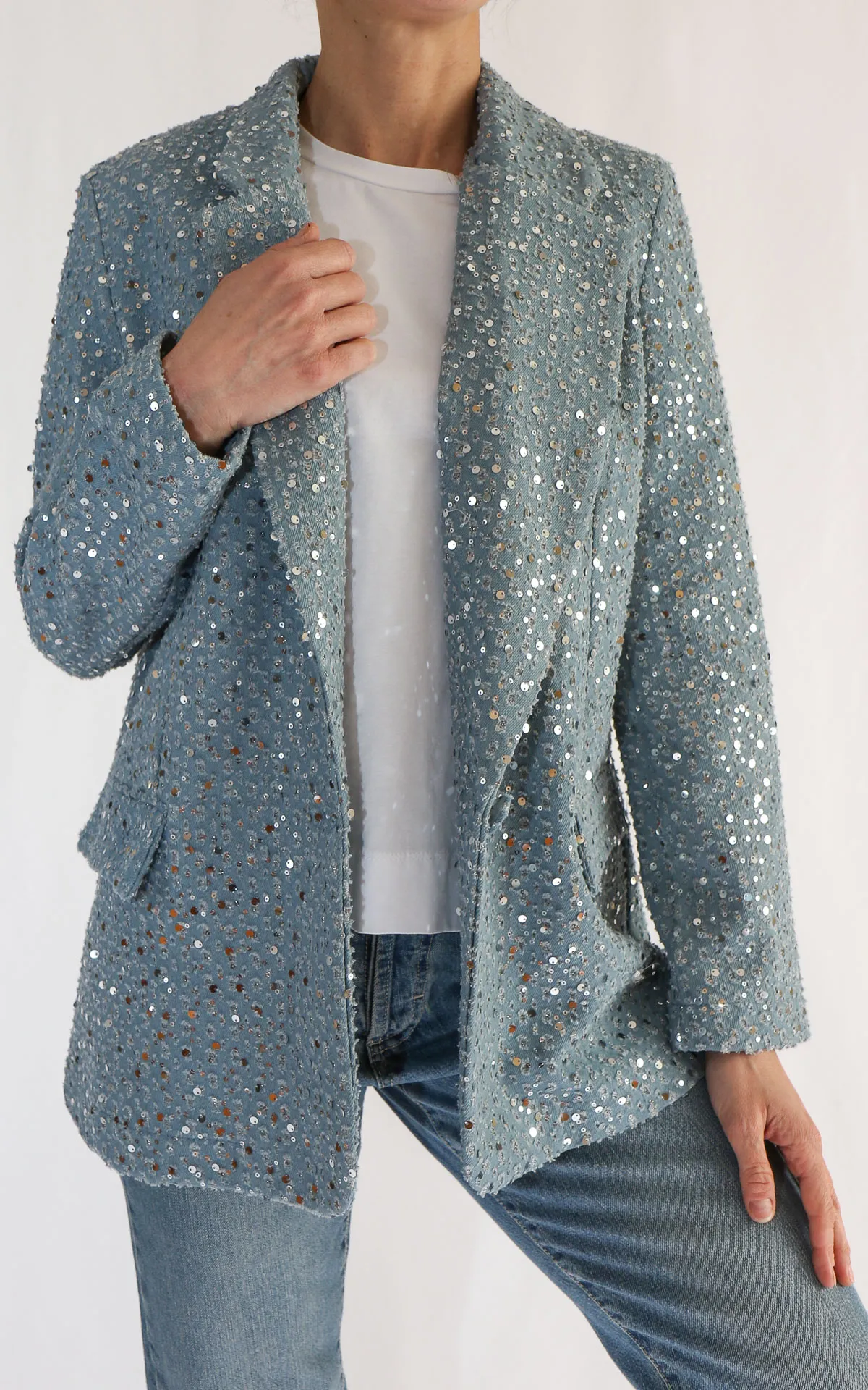 Susymix – Giacca paillettes – Jeans