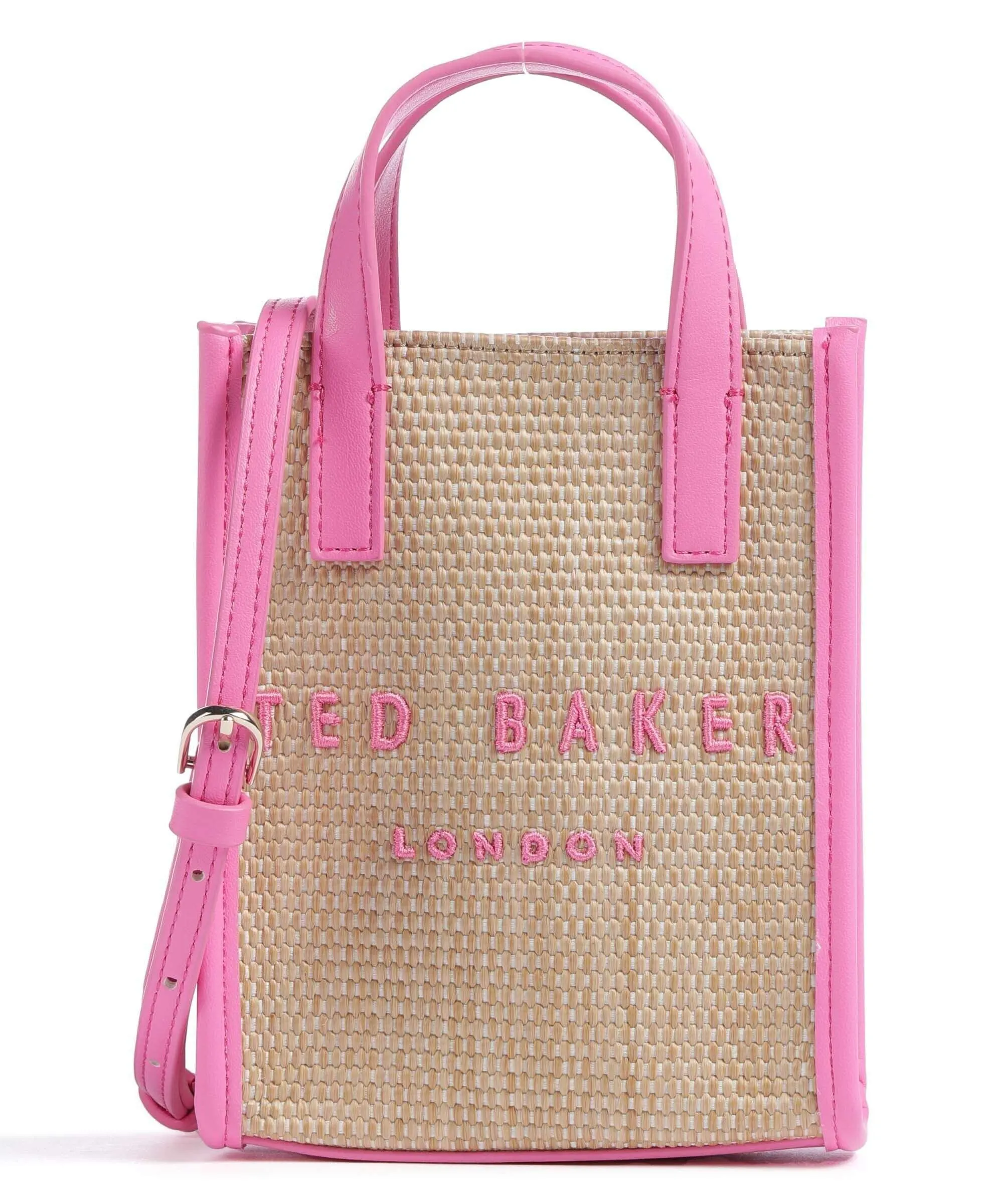  Ted Baker Paulii Borsa a tracolla poliestere, poliuretano beige/pink  