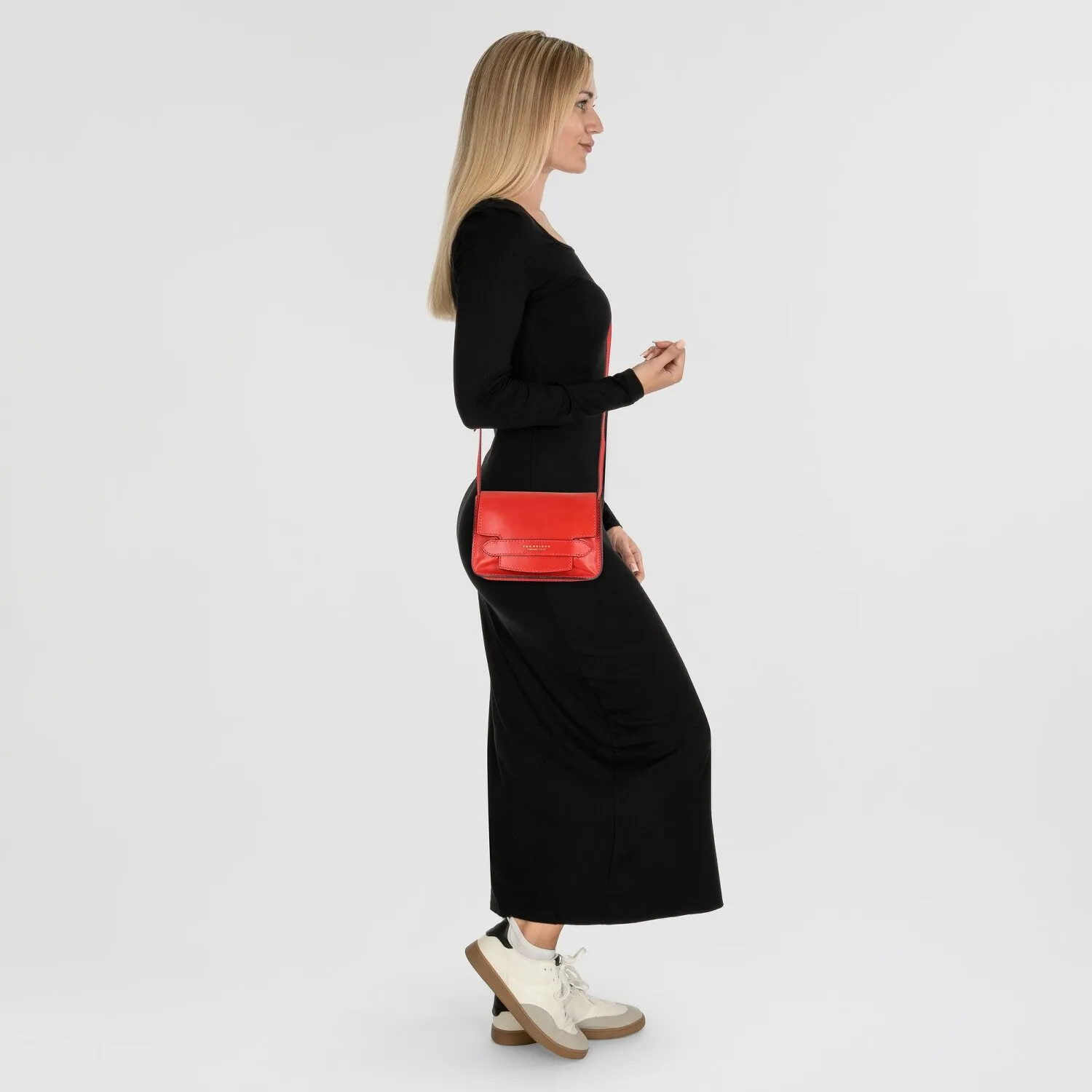The Bridge Lucrezia Borsa a tracolla in pelle 18 cm