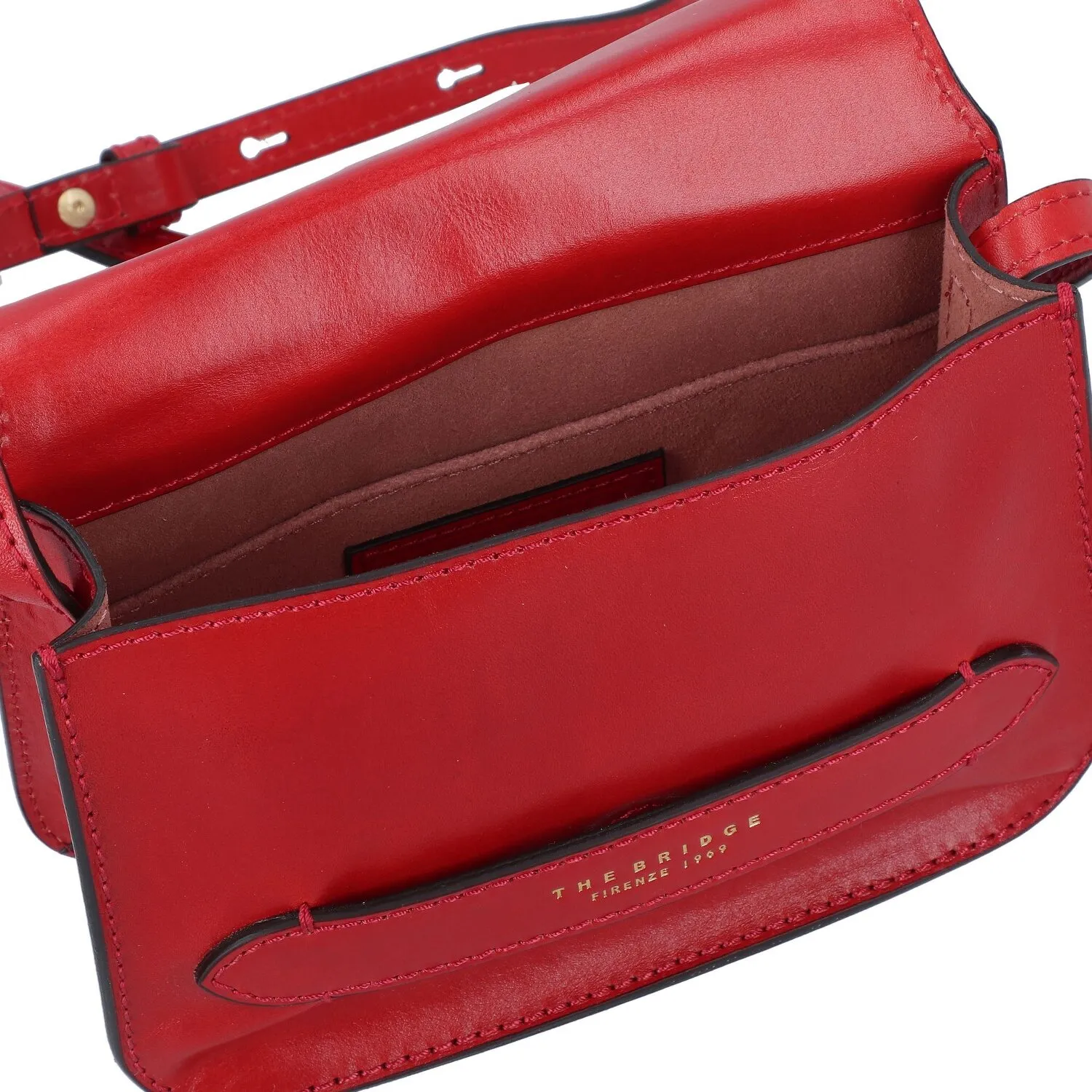 The Bridge Lucrezia Borsa a tracolla in pelle 18 cm