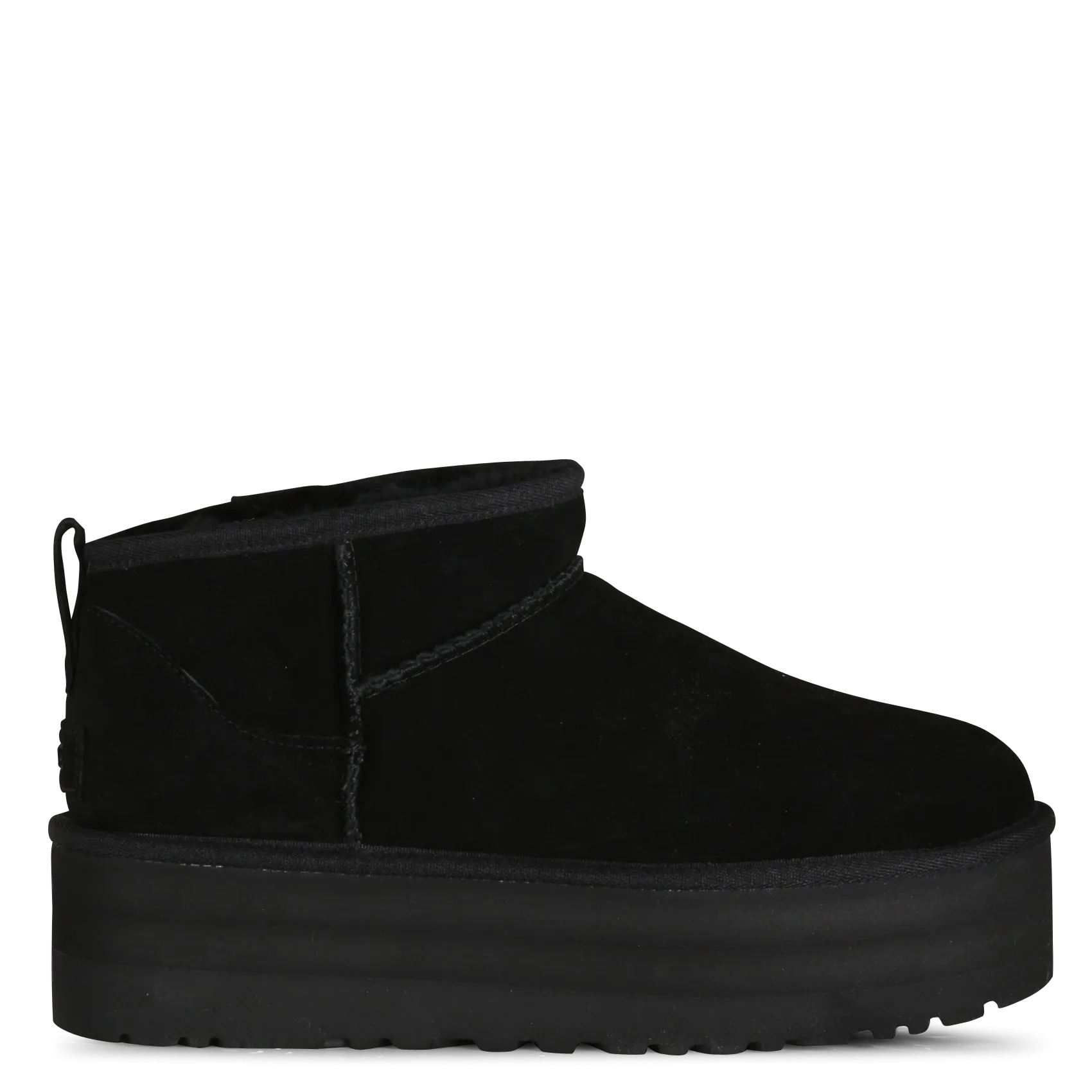  UGG   CLASSIC ULTRA MINI PLATFORM - Stivaletti imbottiti con zeppa | Nero