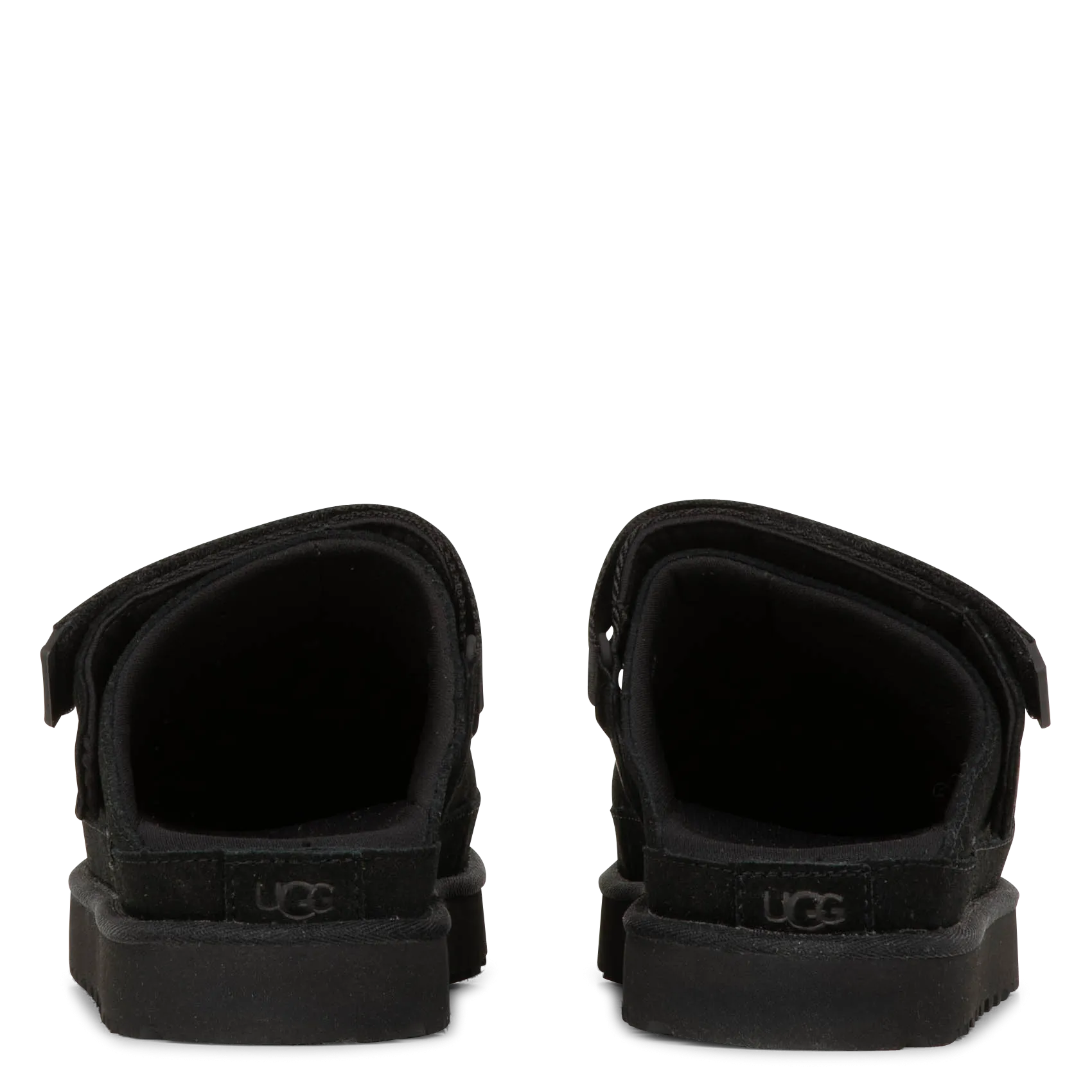  UGG   GOLDENSTAR CLOG - Mules in pelle con zeppa | Nero
