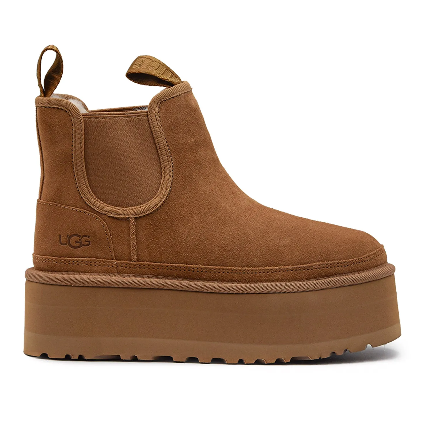 Ugg Neumel Platform Stivaletti Chestnut Godet Per Entrata Donna