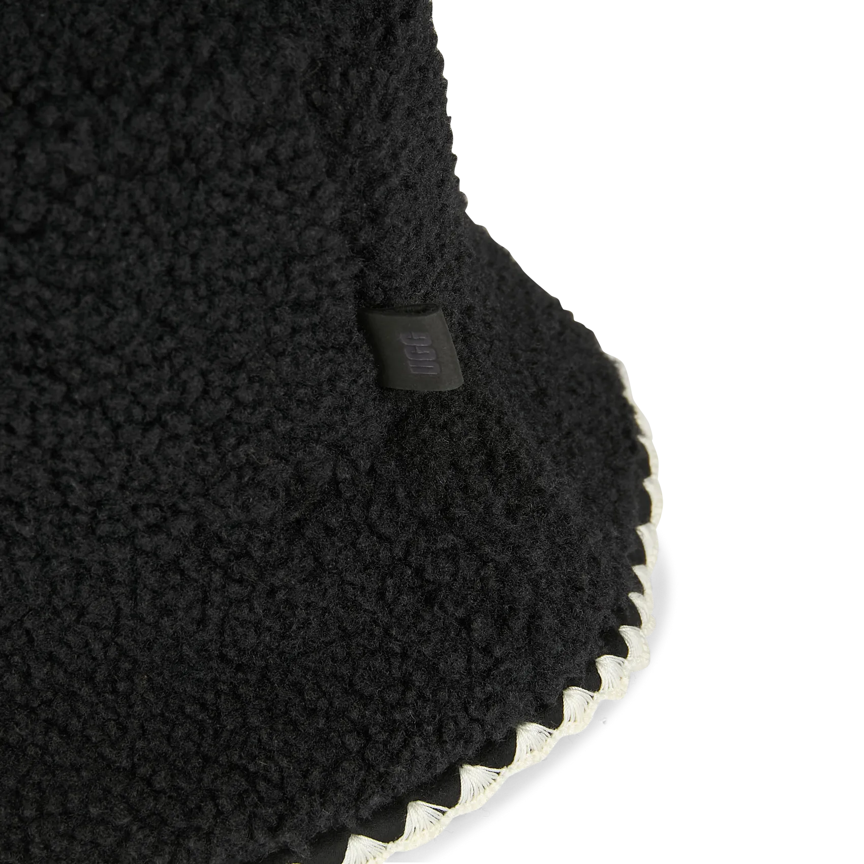  UGG   UGGFLUFF SCALLOPED - Bob festonné sherap | Nero