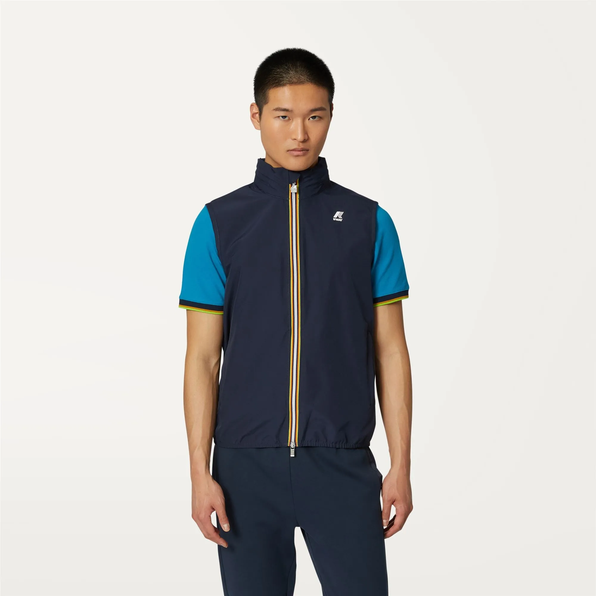 VALEN STRETCH DOT BLUE DEPTH