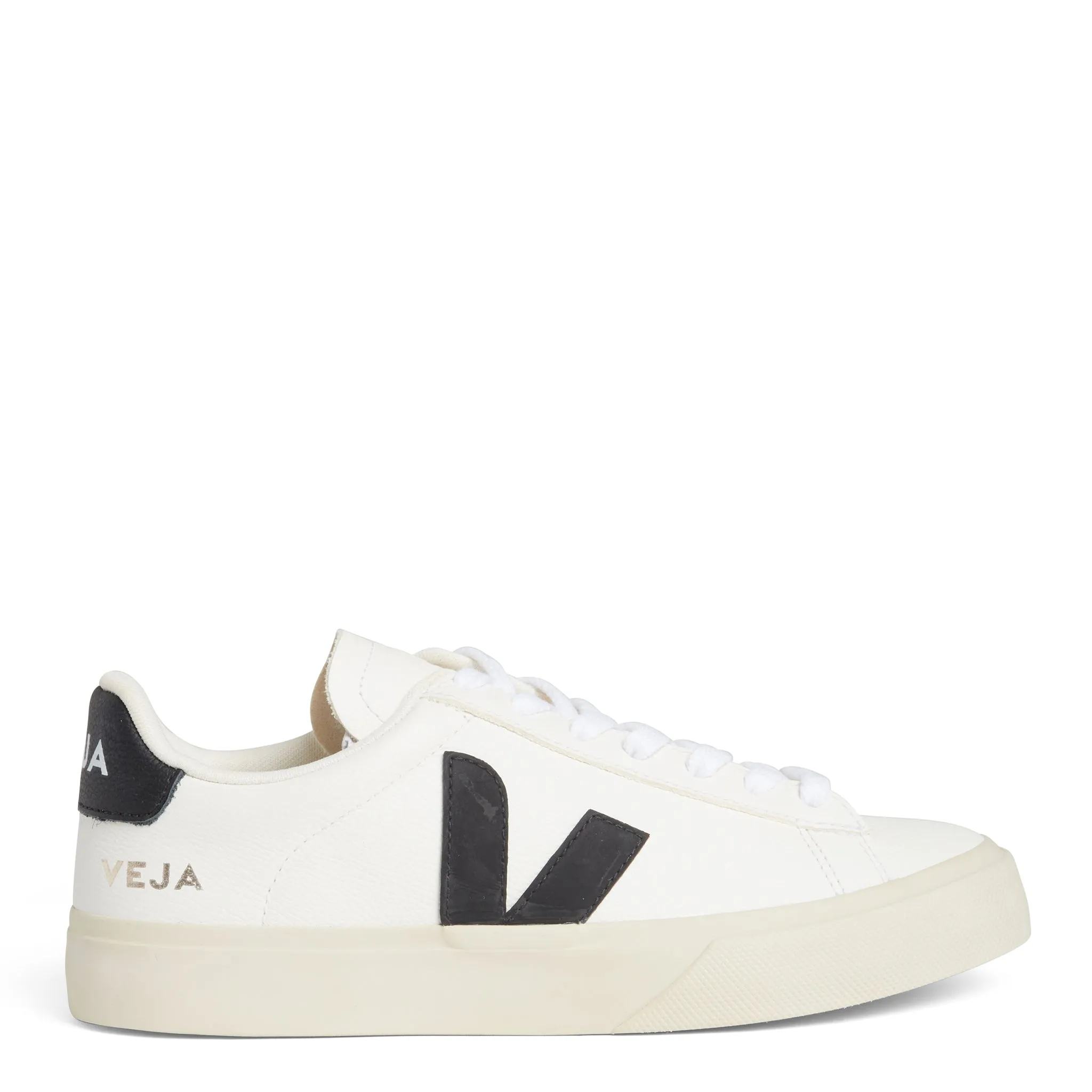 VEJA  Sneakers ''Chromefree'' in pelle bianca e nera