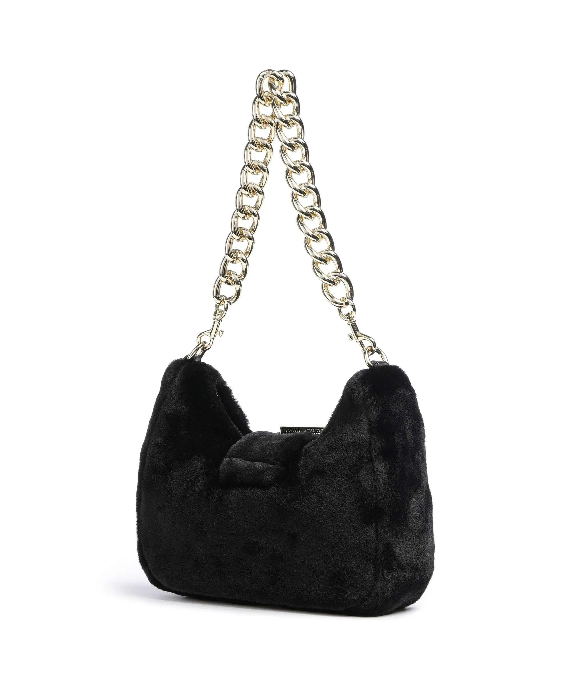  Versace Jeans Couture Couture 01 Borsa a spalla eco-pelliccia nero  