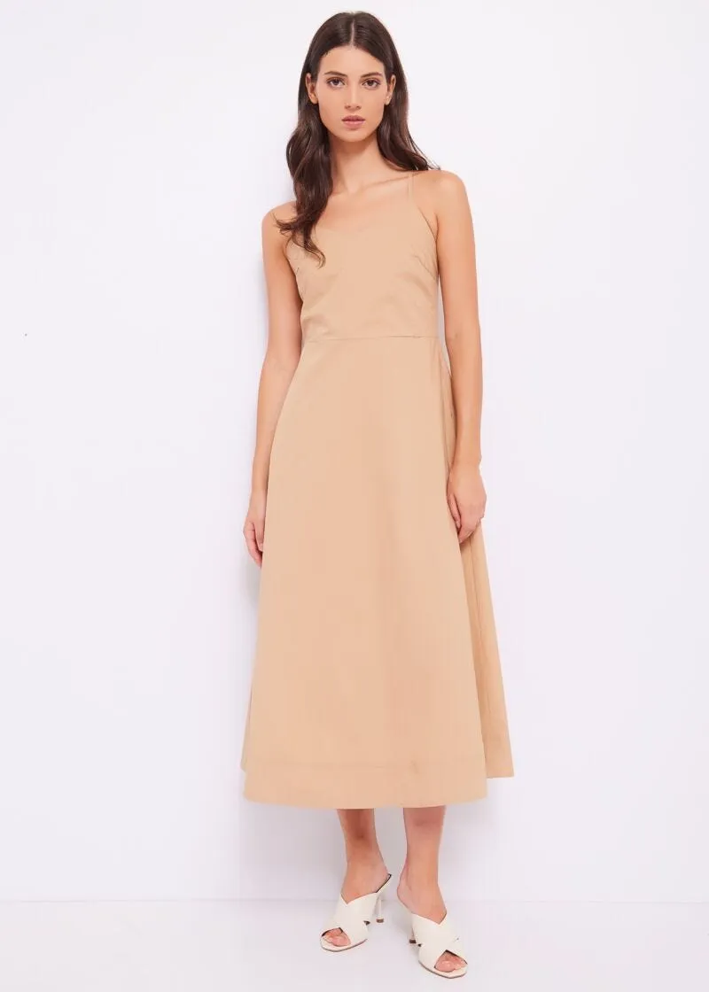 Vestito da donna in popeline di cotone
