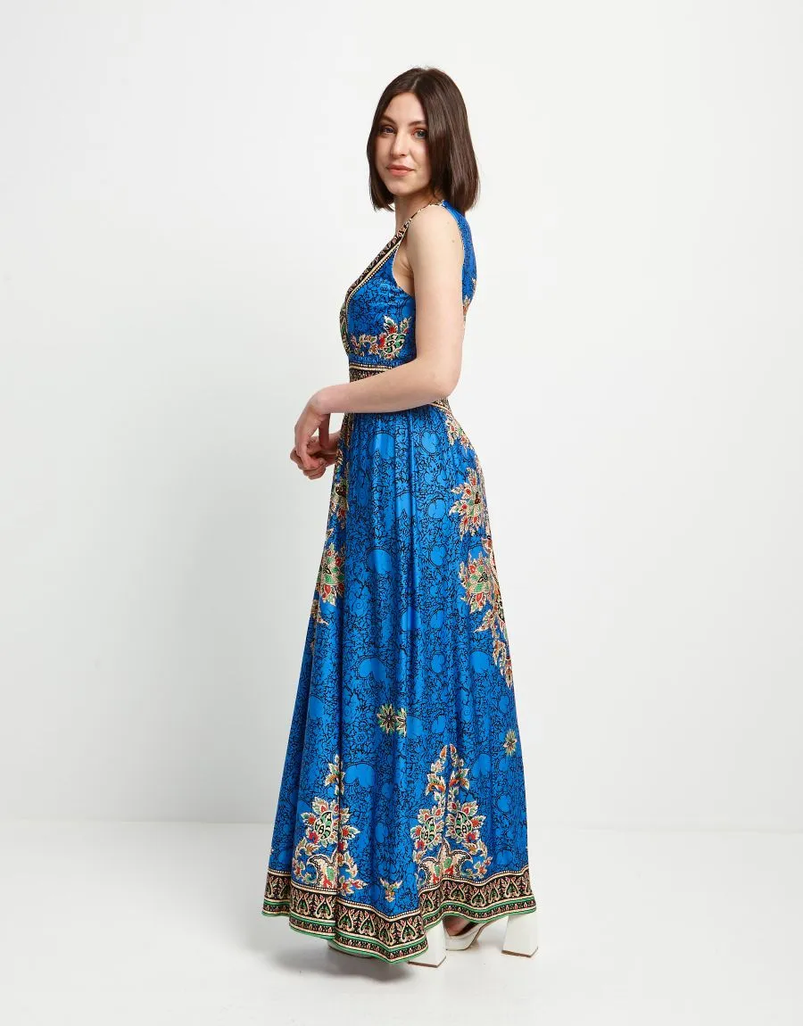 Vestito lungo fantasia