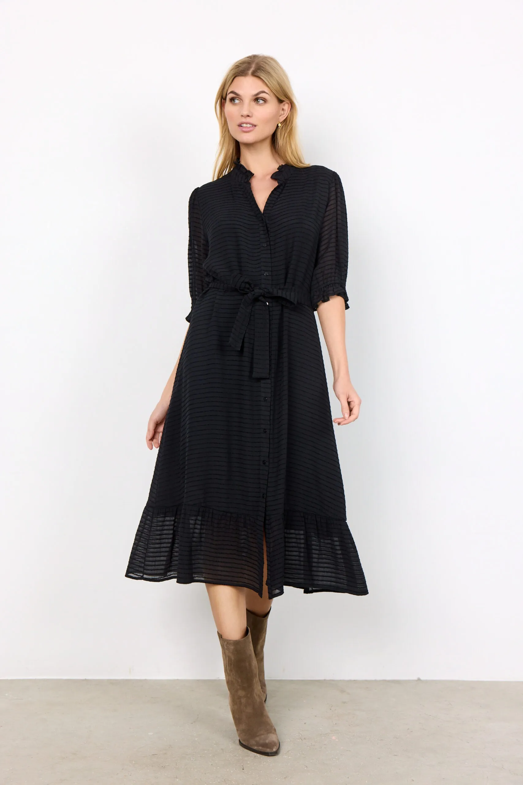 vestito nero leggero