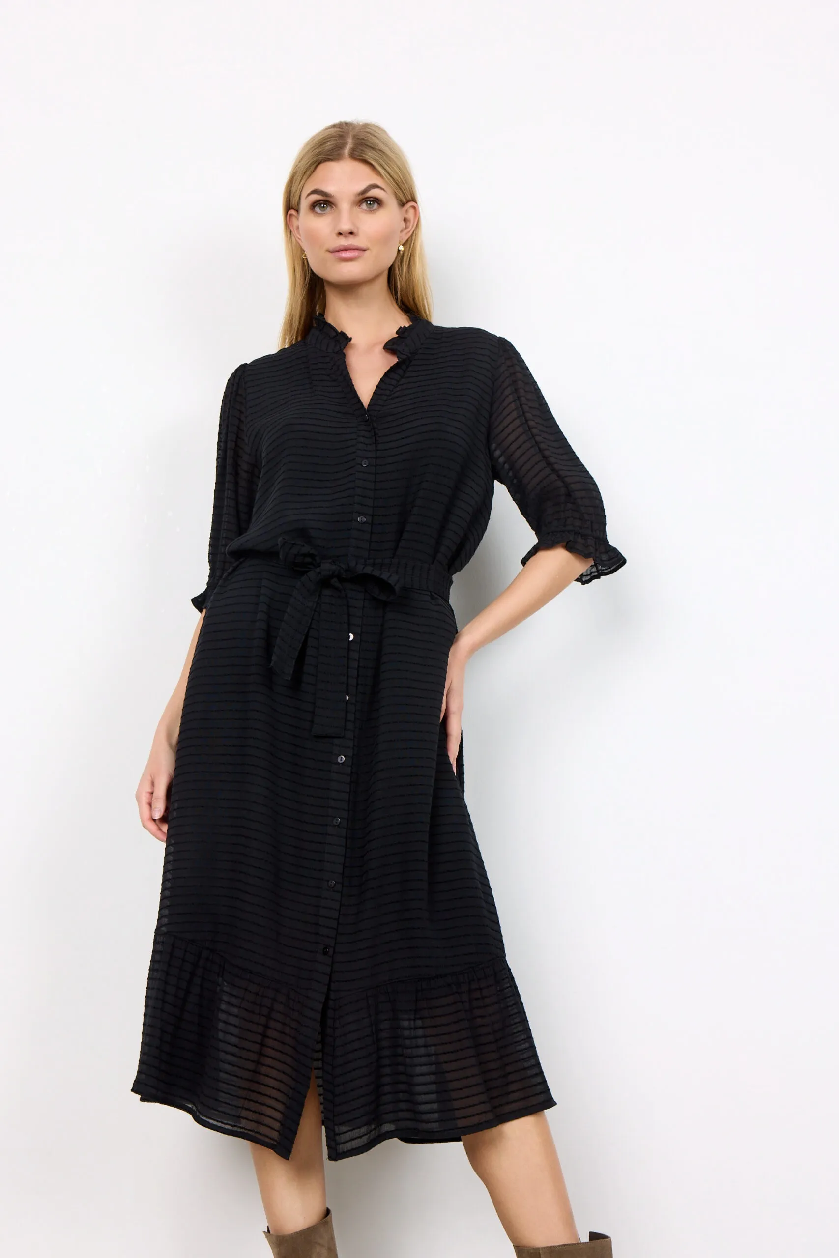 vestito nero leggero